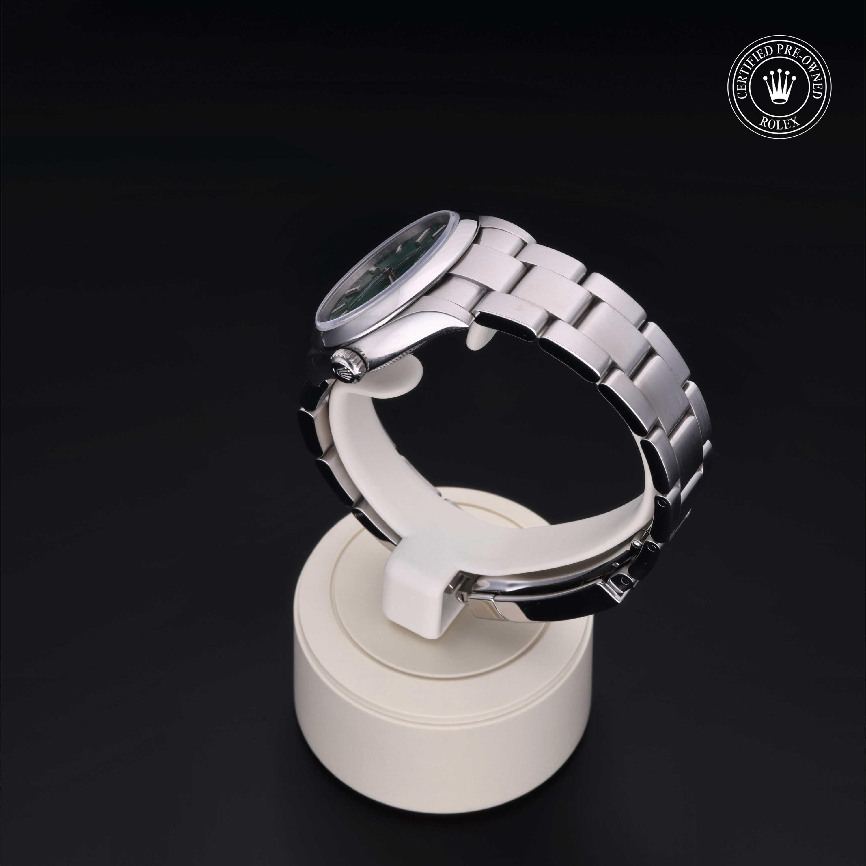 Rolex Oyster Perpetual in Steel M277200-0006 at Heller Jewelers