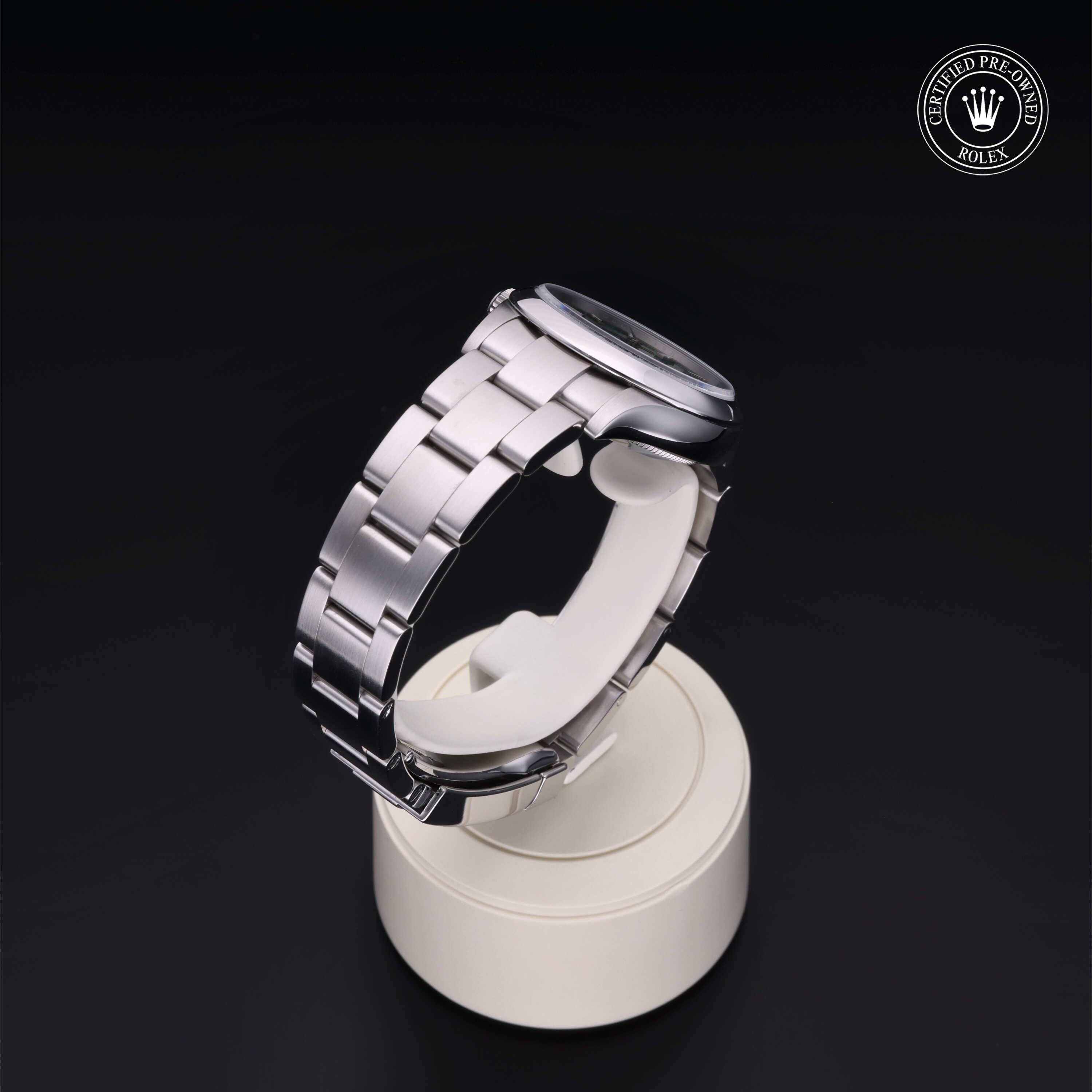 Rolex Oyster Perpetual in Steel M277200-0006 at Heller Jewelers