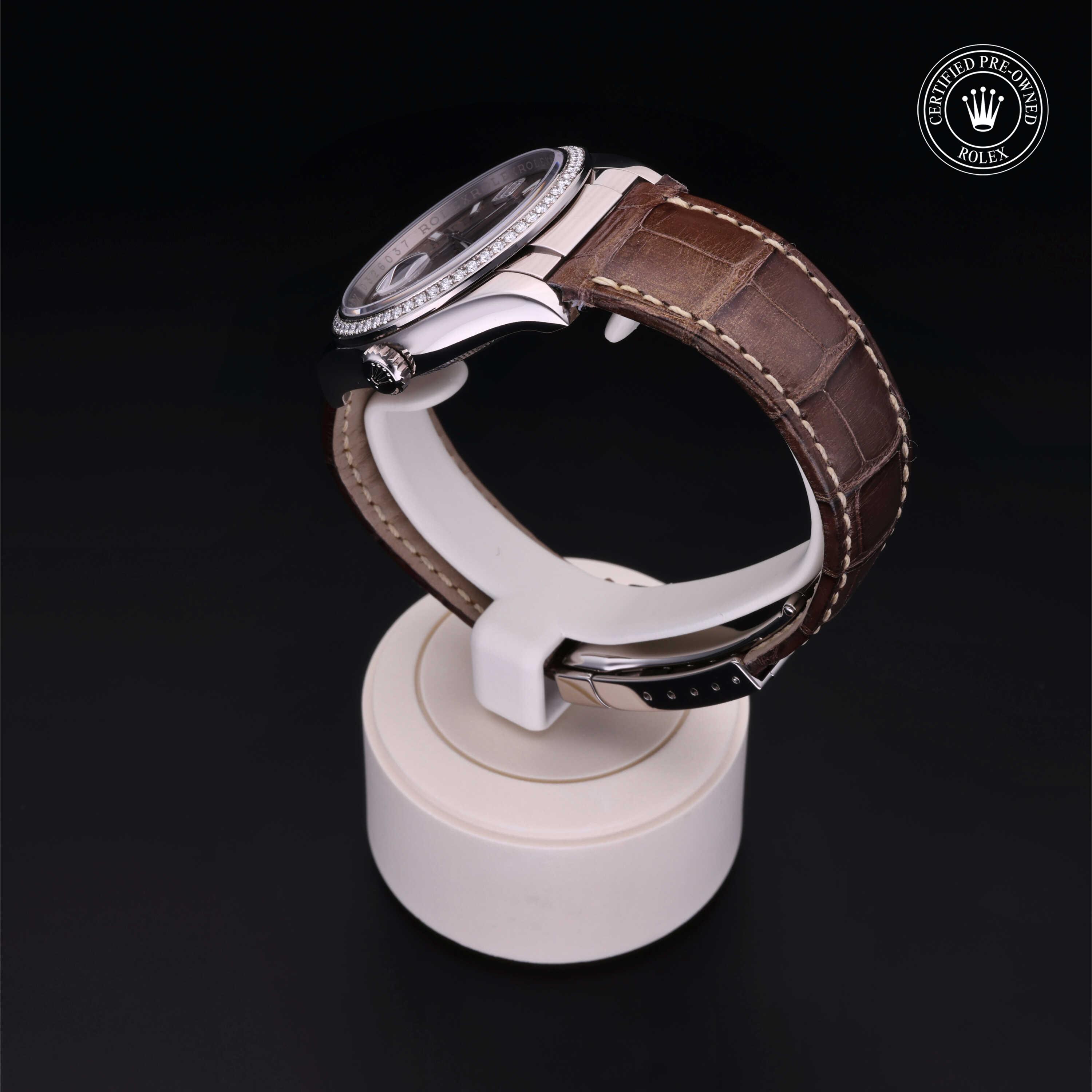 Rolex Datejust in Gold 18 Carat White M116189-0079 at Heller Jewelers