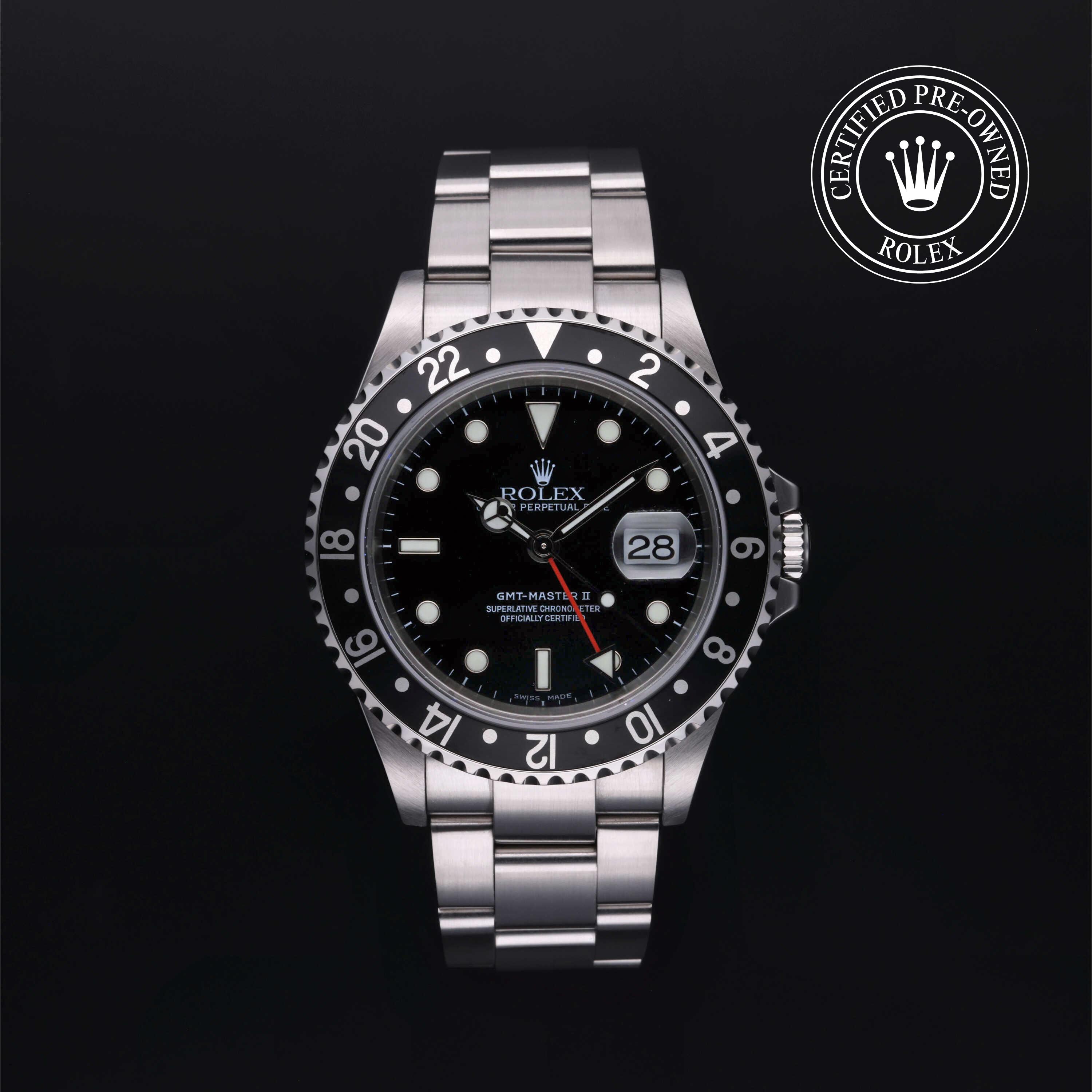 Rolex GMT-Master II in Steel M16710LN-0004 at Heller Jewelers