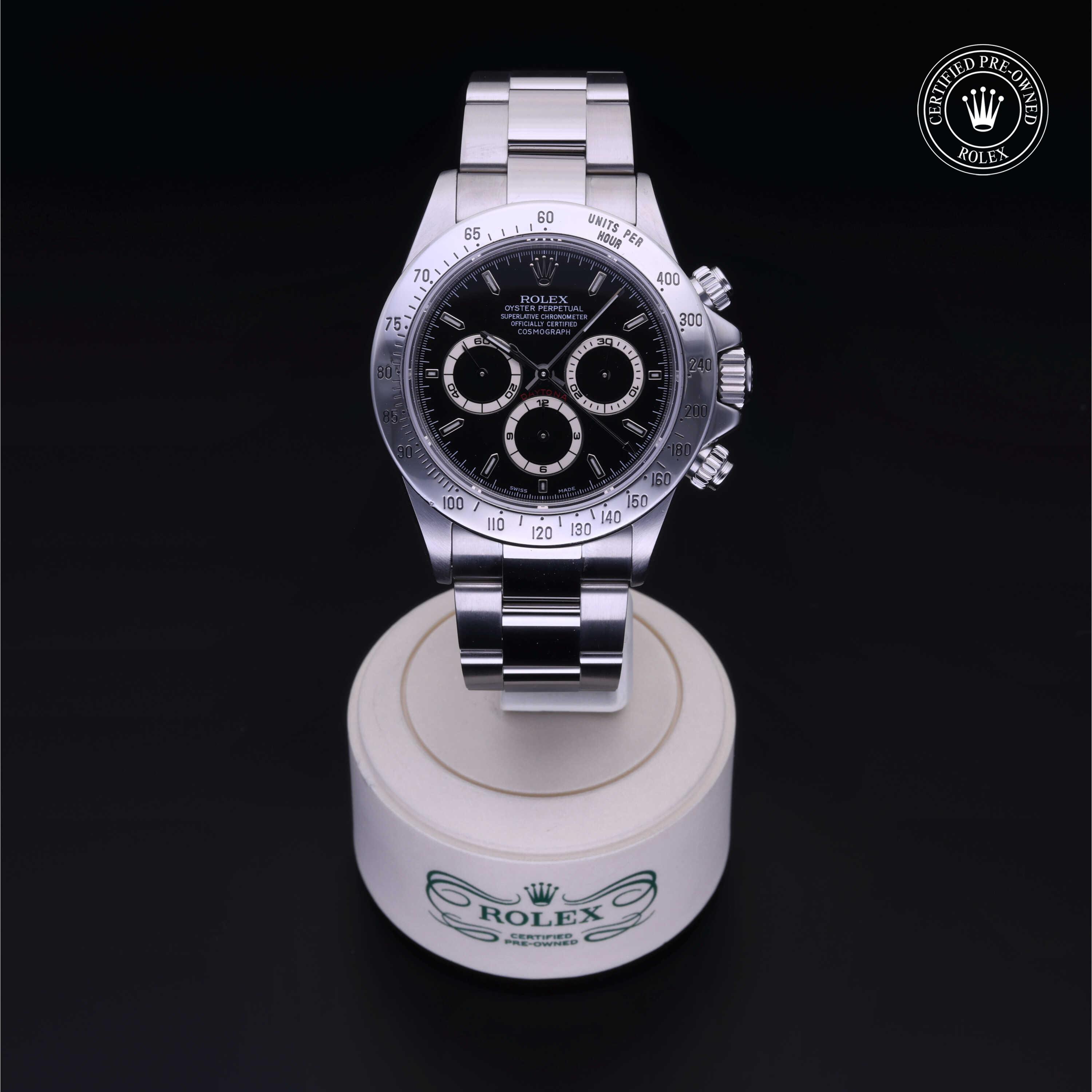 Rolex Cosmograph Daytona in Steel M16520-0002 at Heller Jewelers