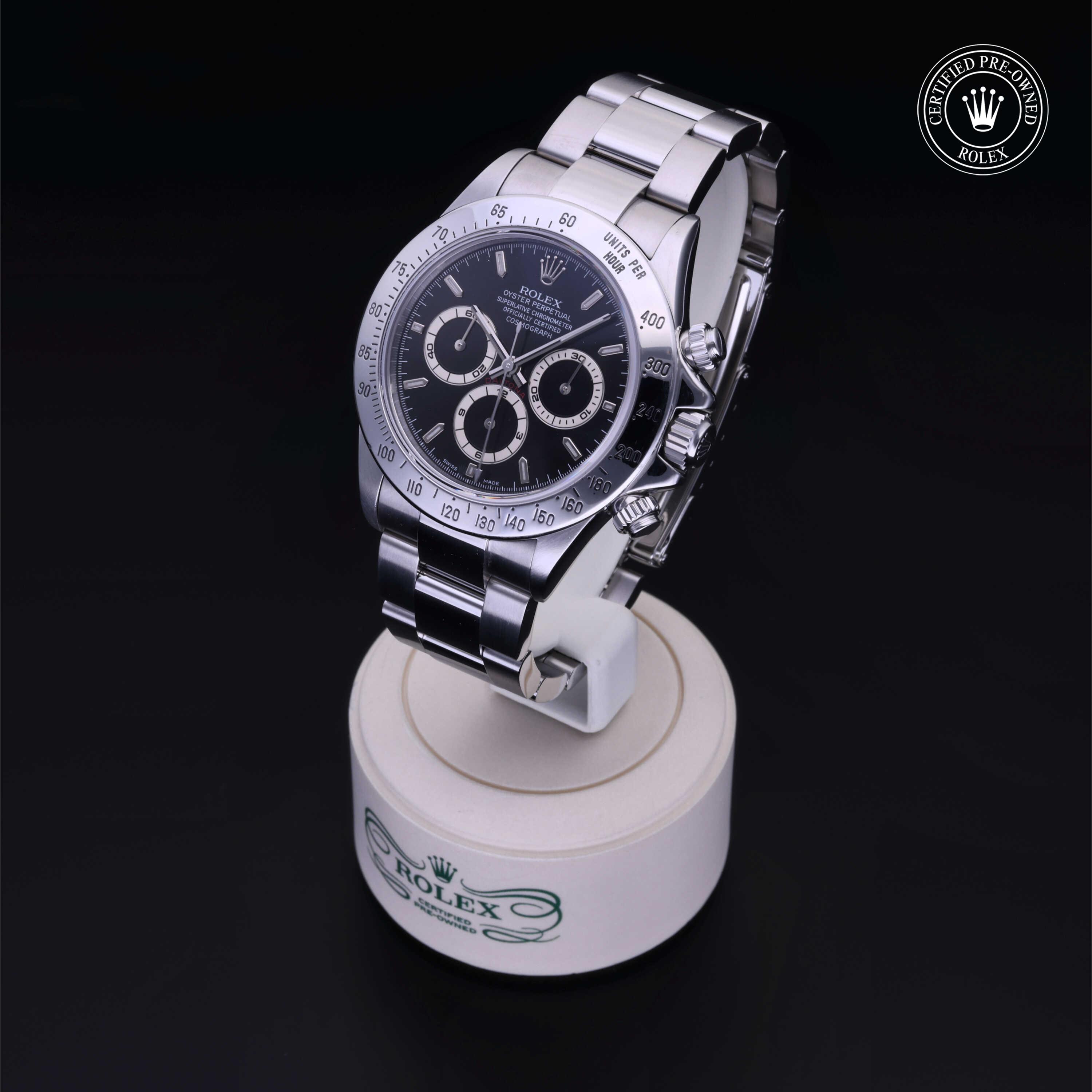 Rolex Cosmograph Daytona in Steel M16520-0002 at Heller Jewelers