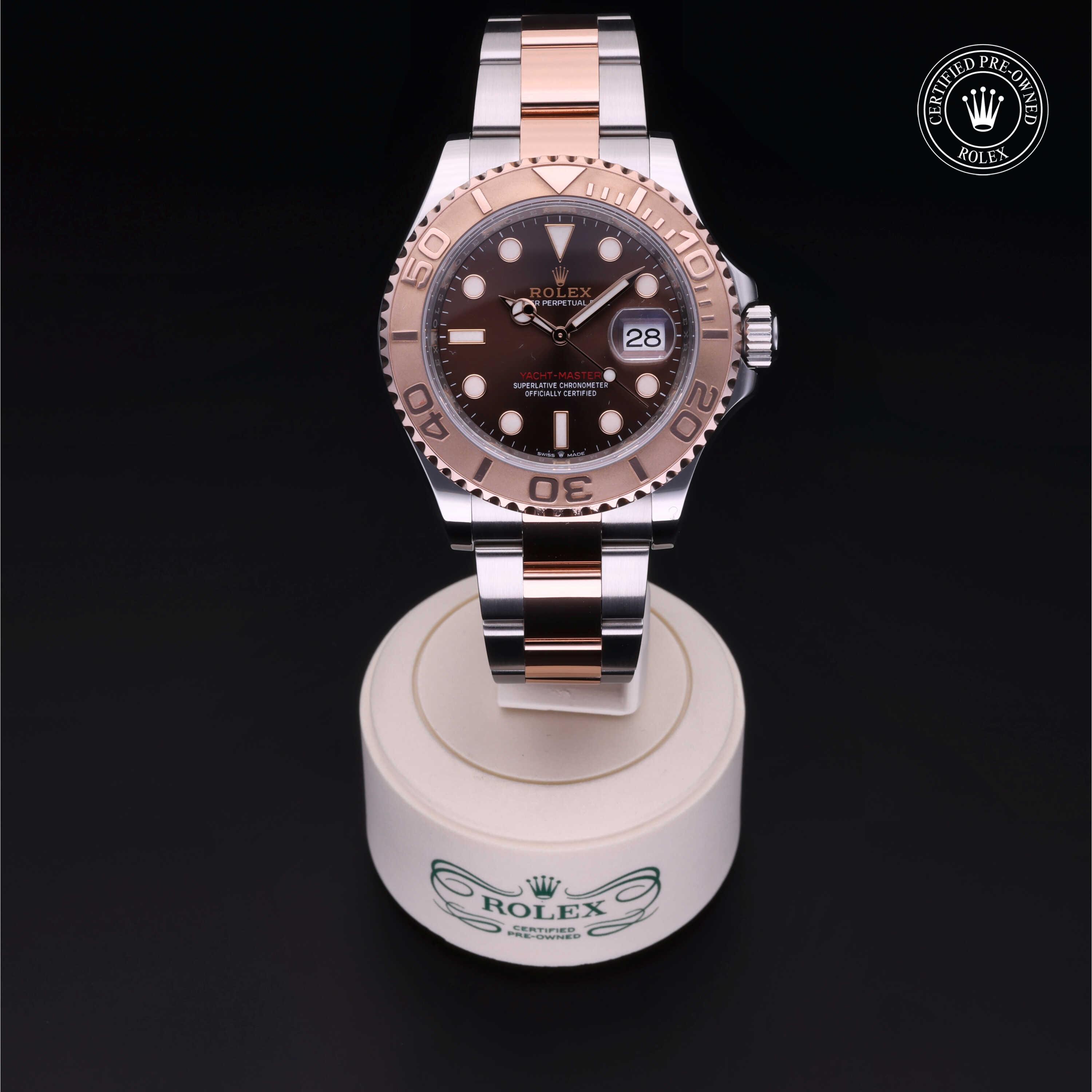 Rolex Yacht-Master in Rolesor 18 Carat Red M126621-0001 at Heller Jewelers