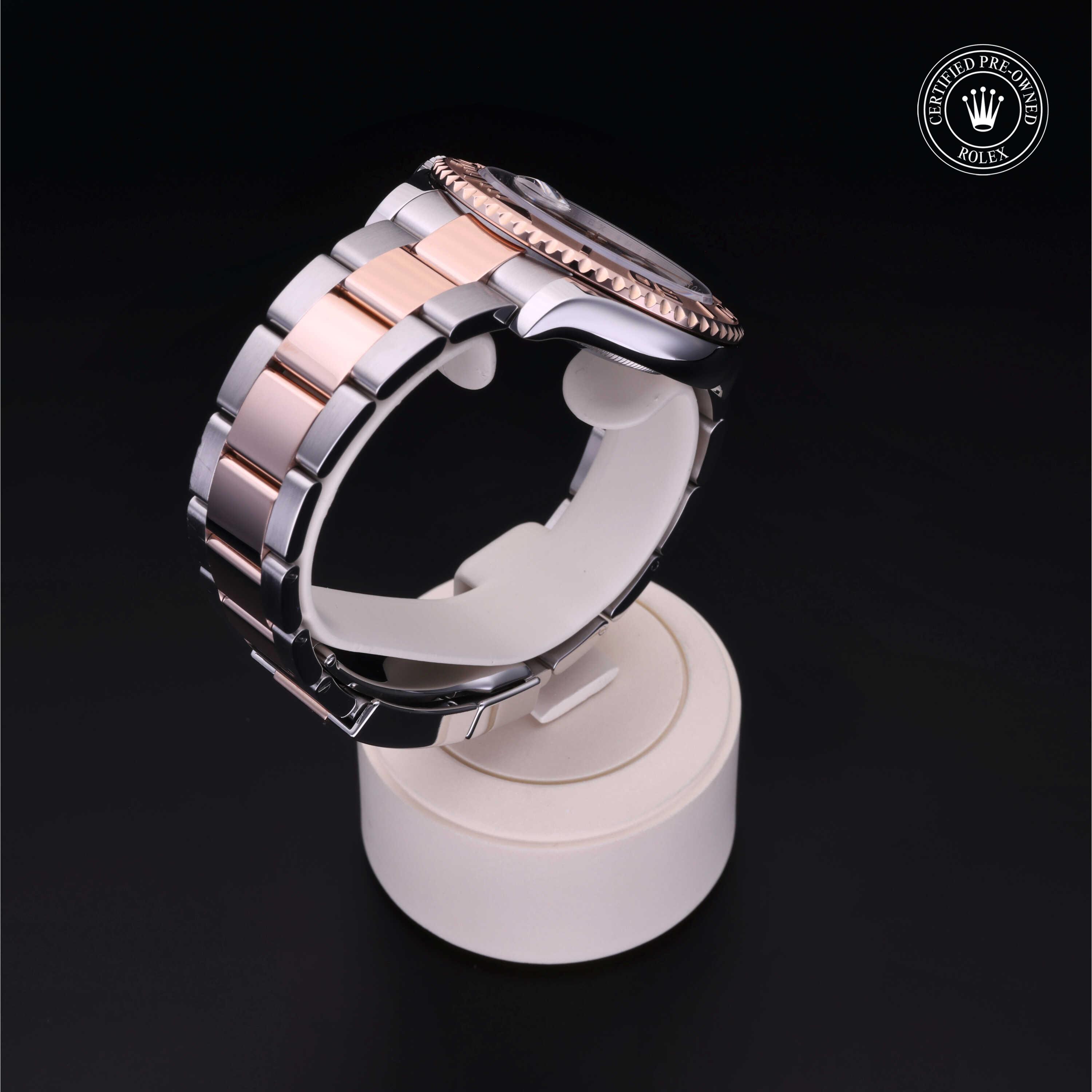 Rolex Yacht-Master in Rolesor 18 Carat Red M126621-0001 at Heller Jewelers