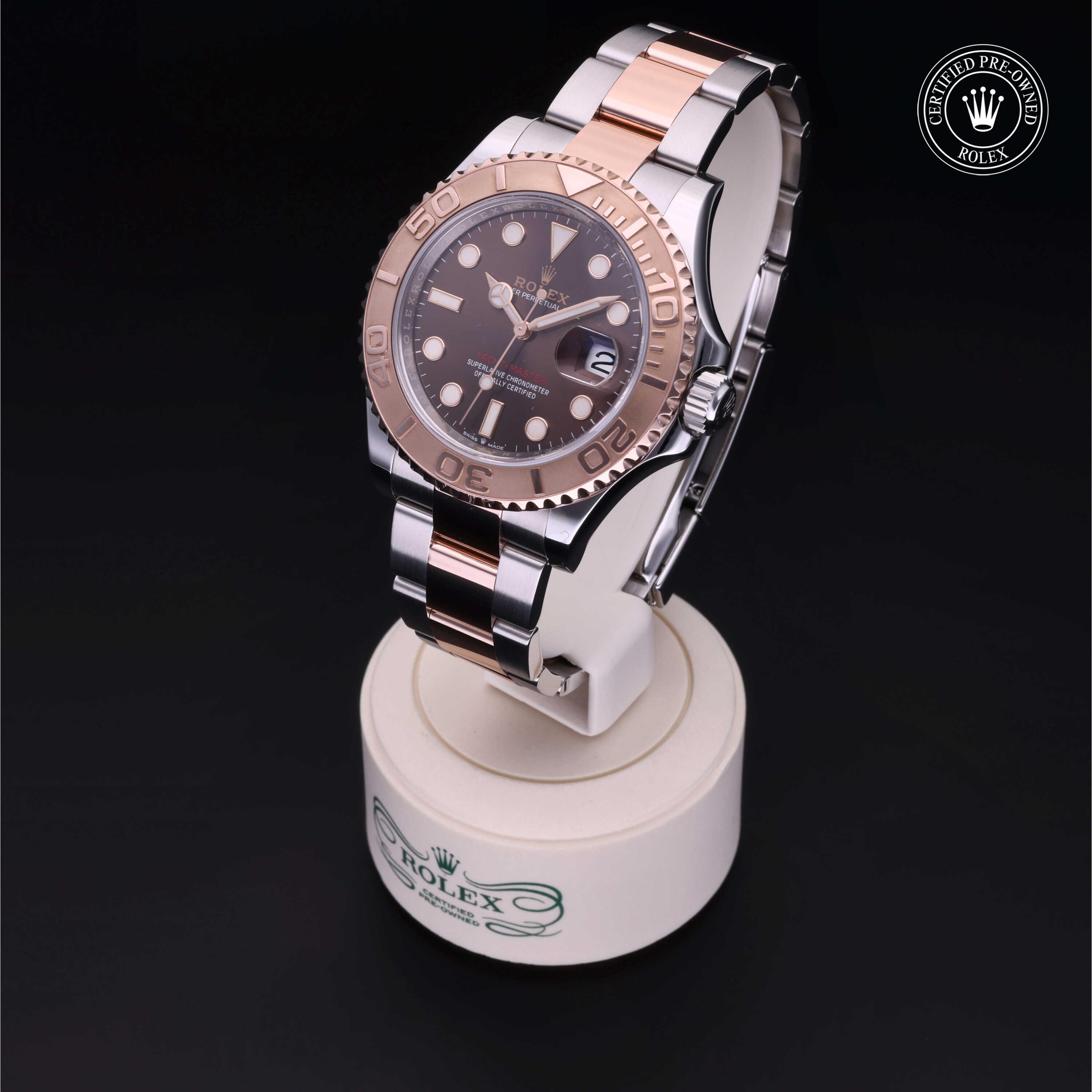 Rolex Yacht-Master in Rolesor 18 Carat Red M126621-0001 at Heller Jewelers
