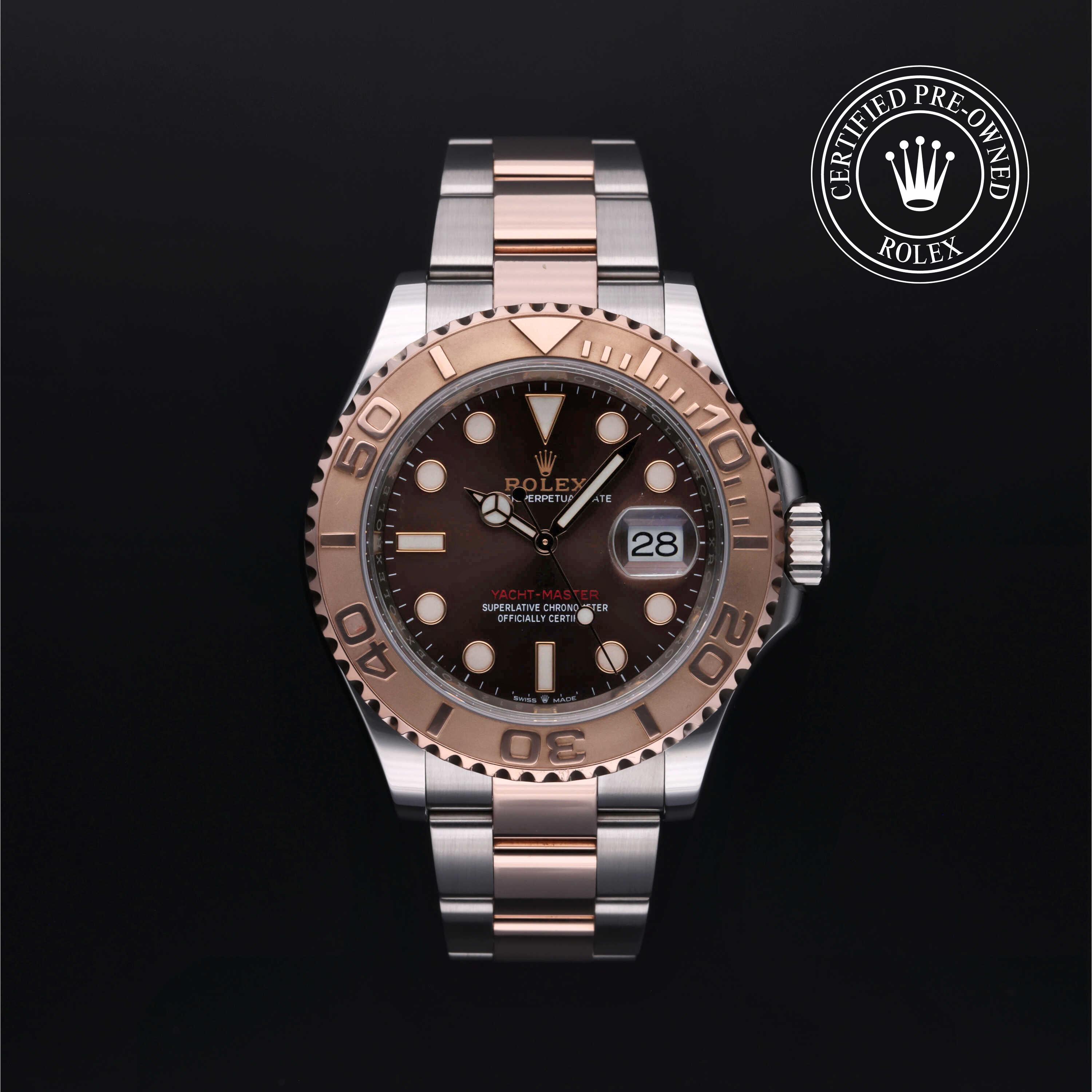Rolex Yacht-Master in Rolesor 18 Carat Red M126621-0001 at Heller Jewelers