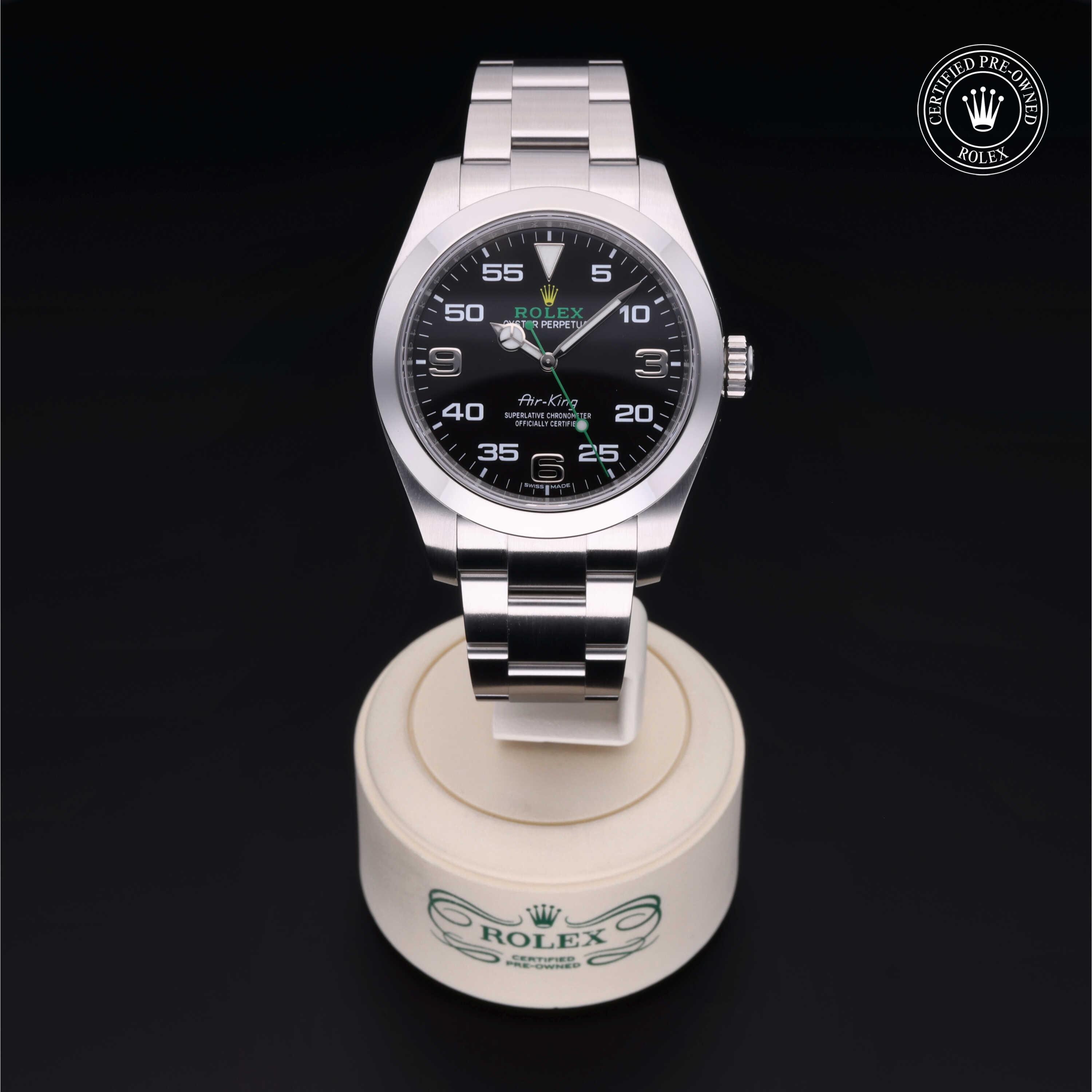 Rolex Air-King in Steel M116900-0001 at Heller Jewelers