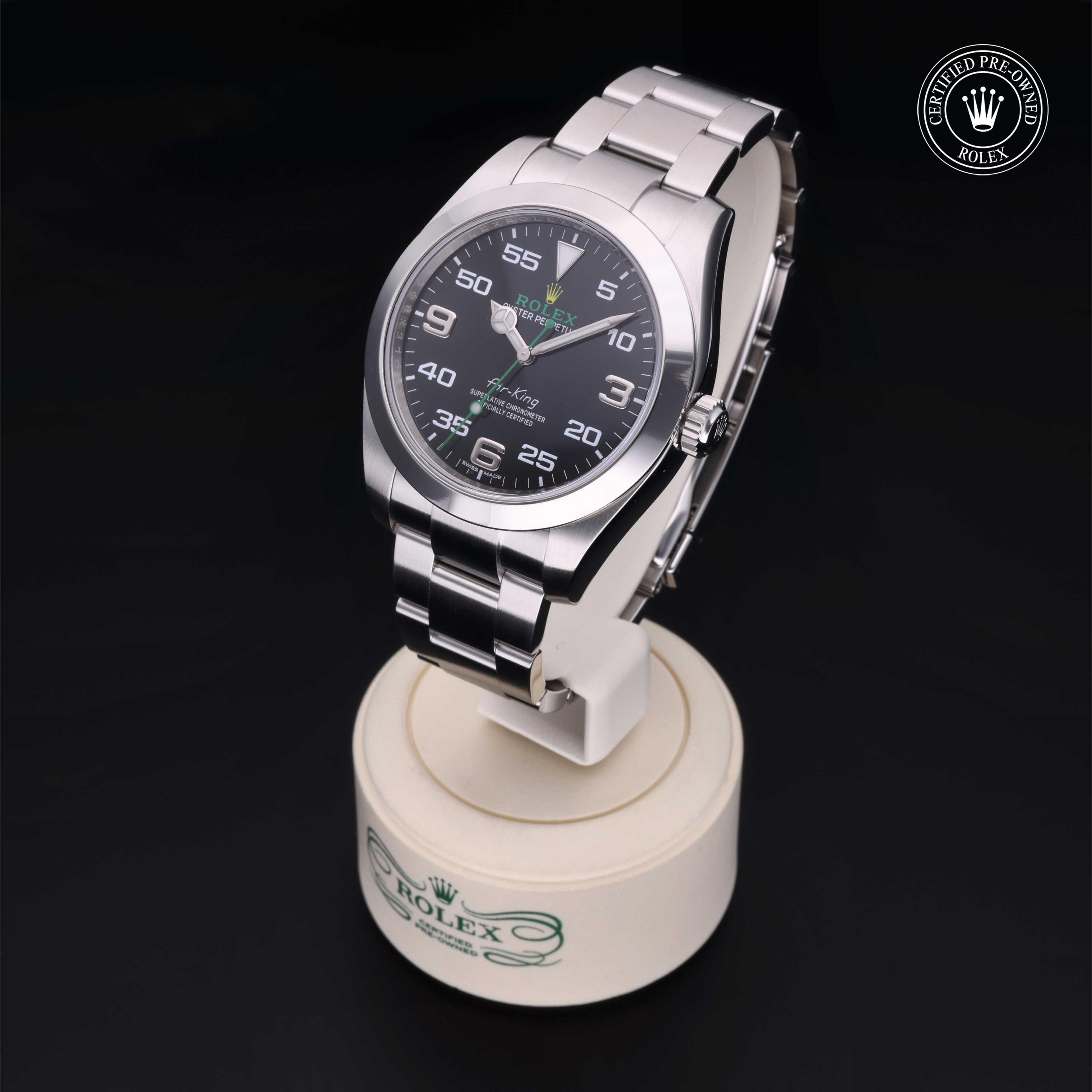 Rolex Air-King in Steel M116900-0001 at Heller Jewelers
