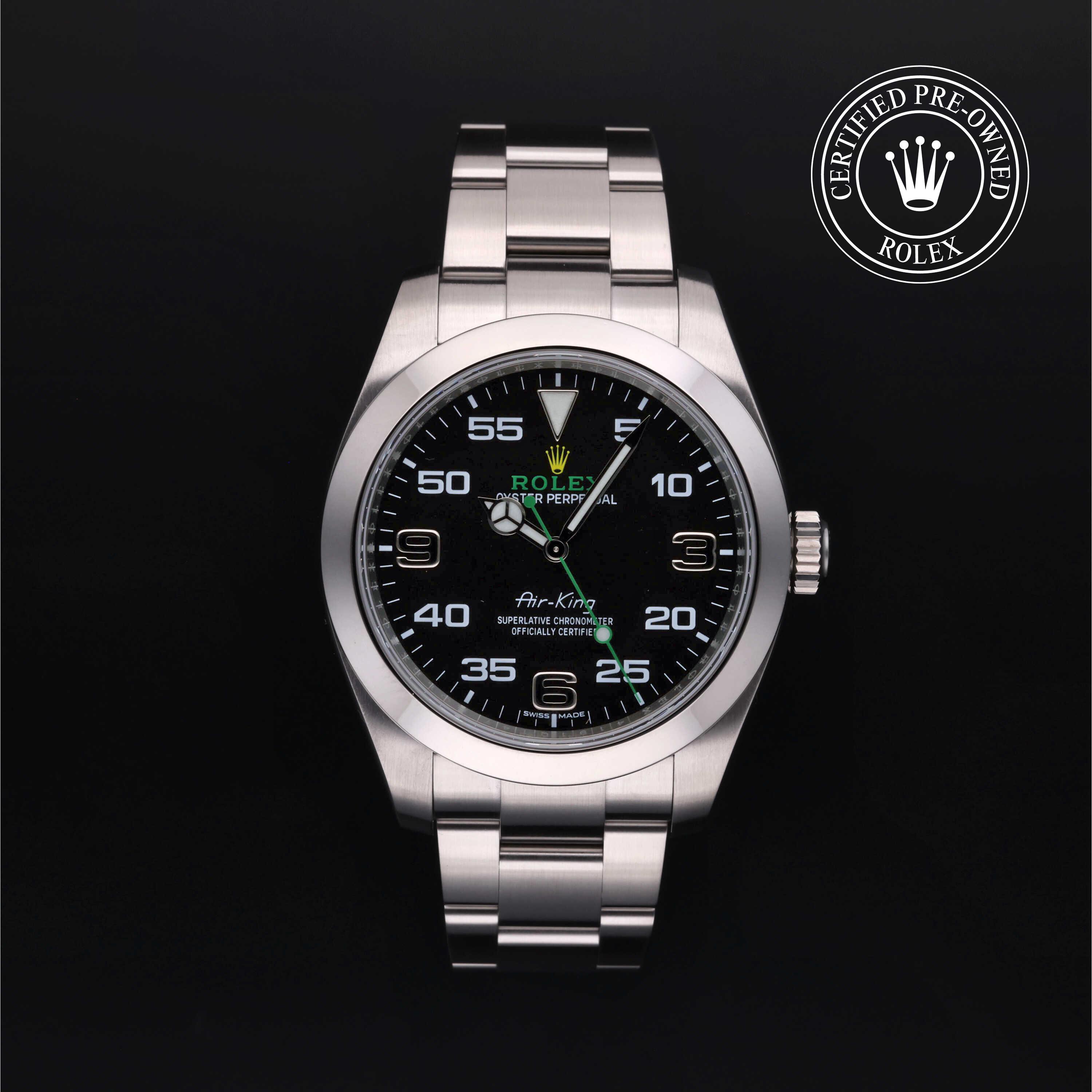 Rolex Air-King in Steel M116900-0001 at Heller Jewelers