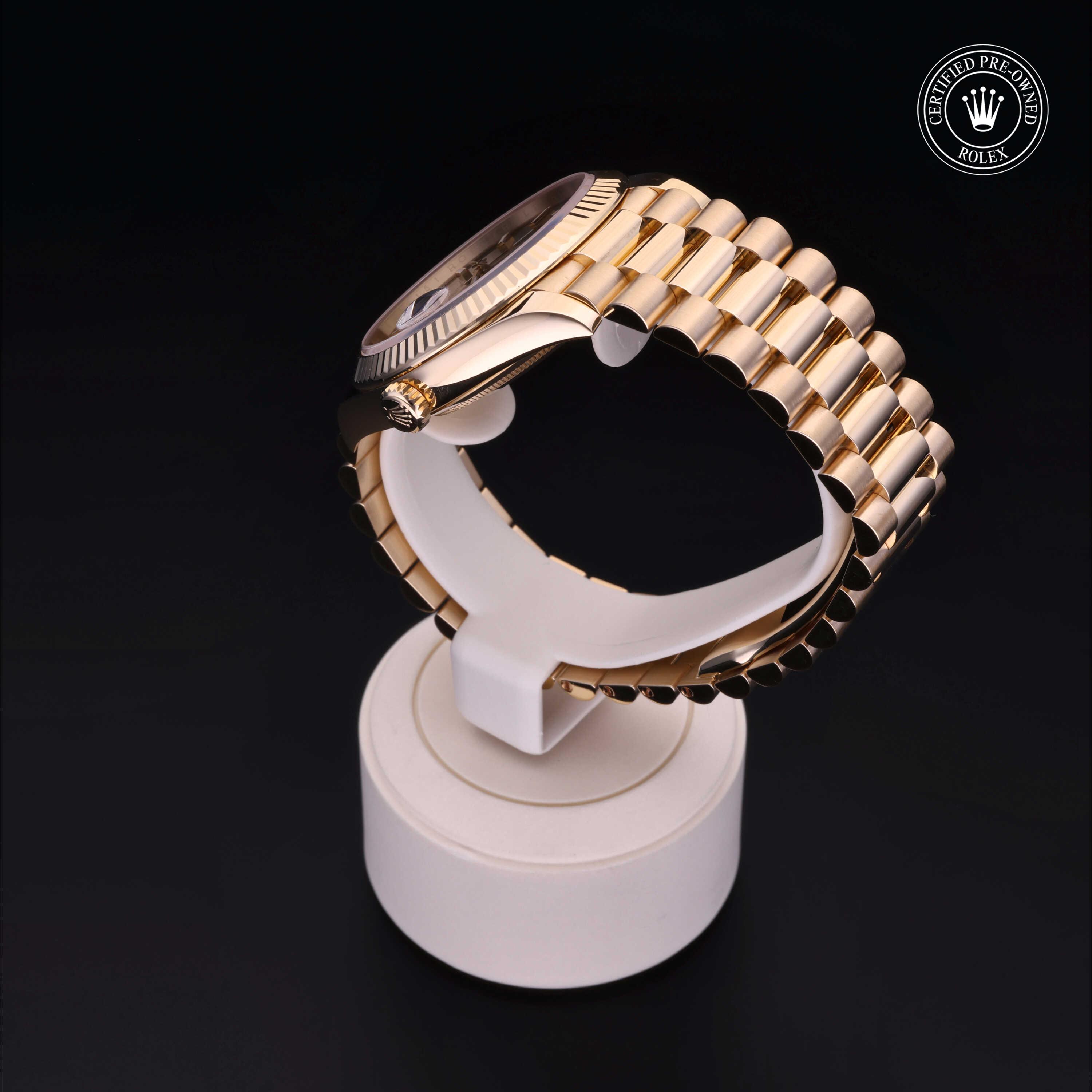 Rolex Day-Date in Gold 18 Carat Yellow M228238-0007 at Heller Jewelers