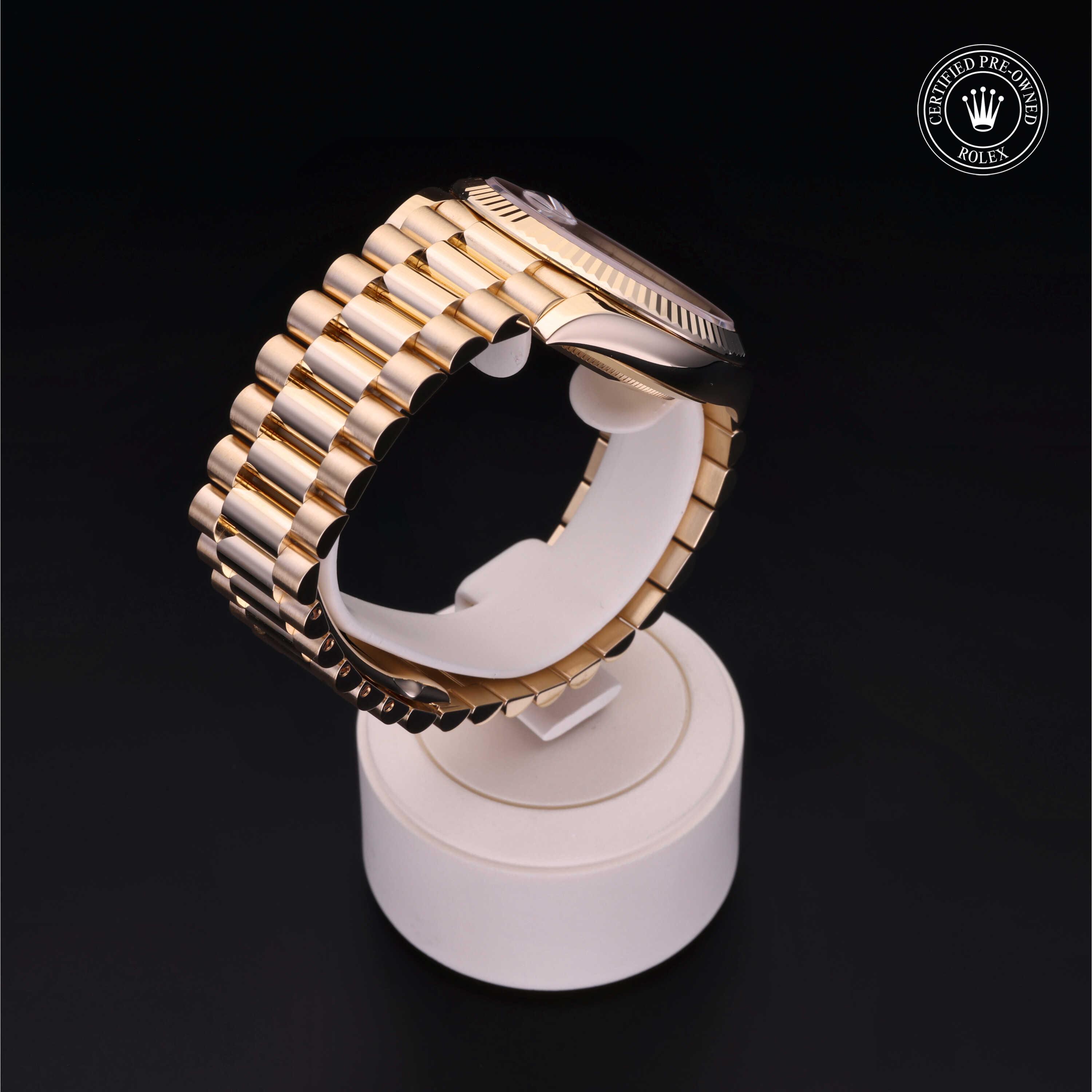 Rolex Day-Date in Gold 18 Carat Yellow M228238-0007 at Heller Jewelers