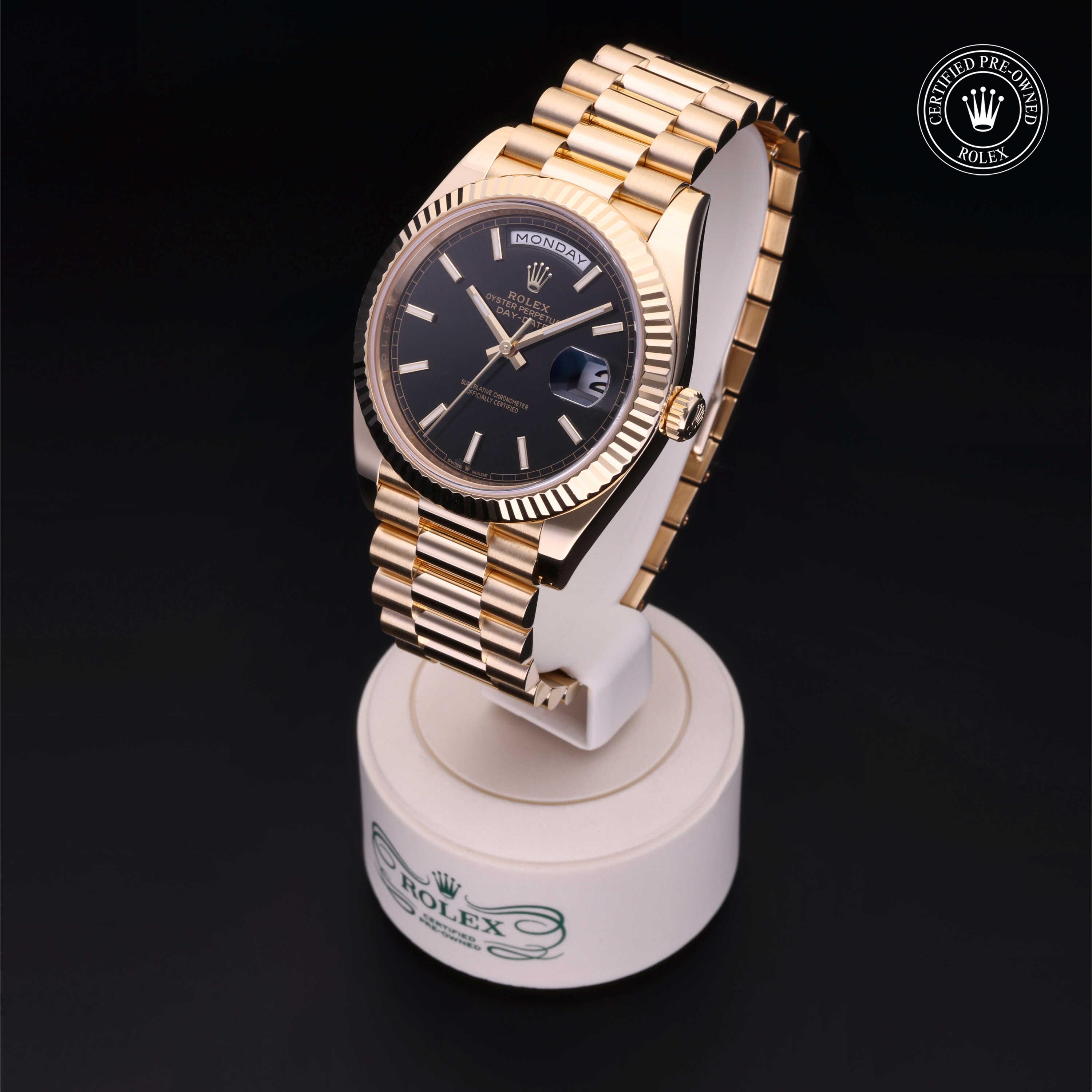 Rolex Day-Date in Gold 18 Carat Yellow M228238-0007 at Heller Jewelers