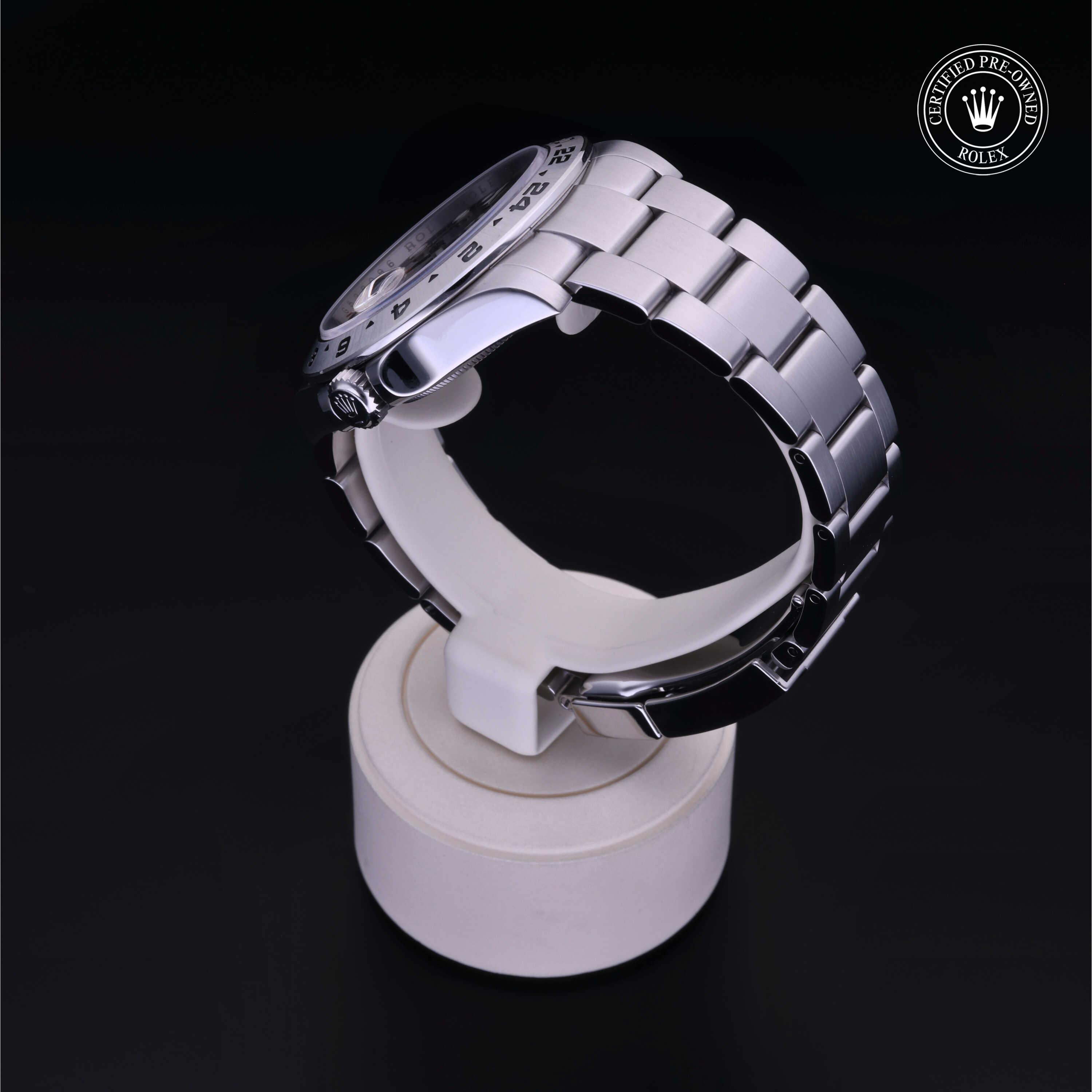 Rolex Explorer II in Steel M216570-0002 at Heller Jewelers