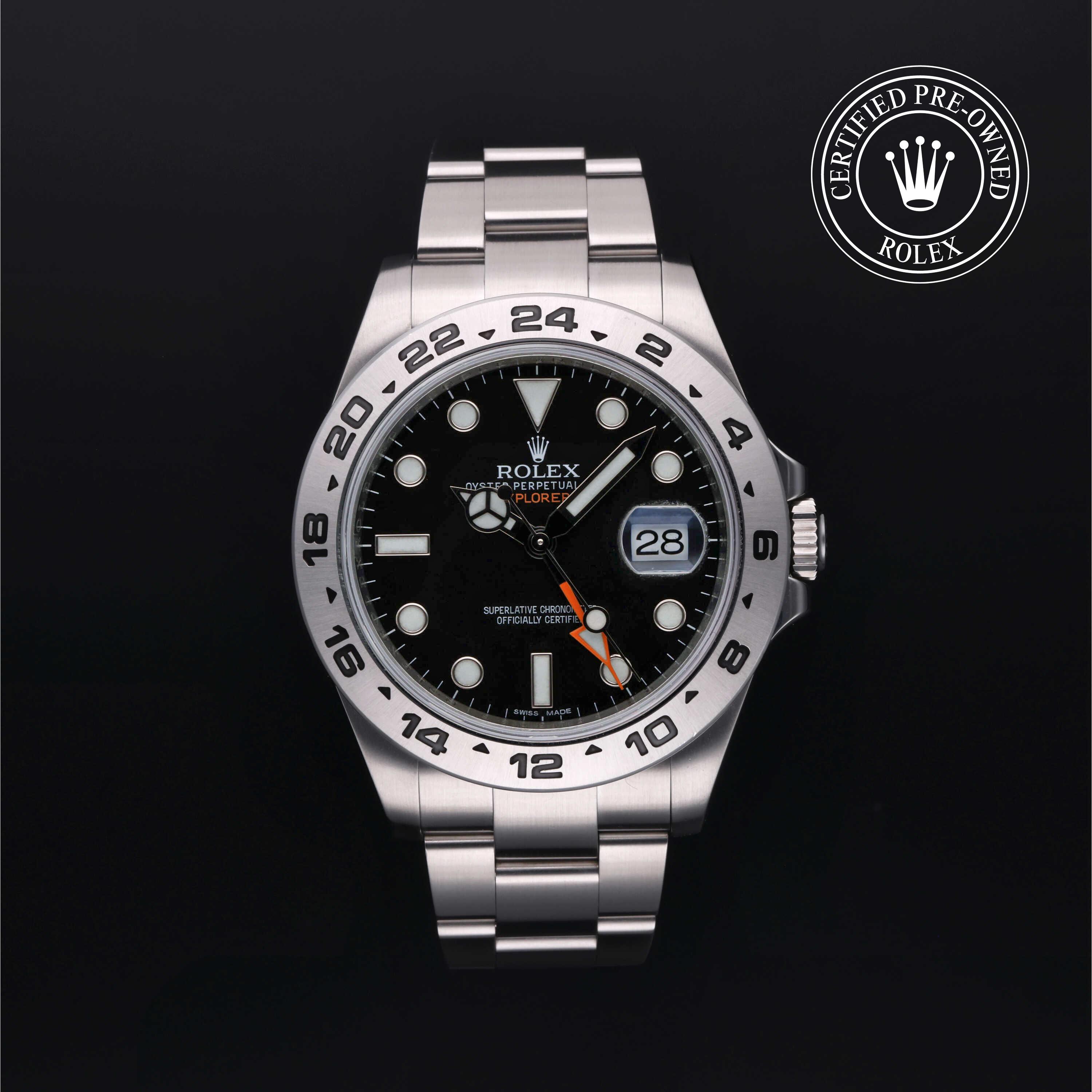 Rolex Explorer II in Steel M216570-0002 at Heller Jewelers