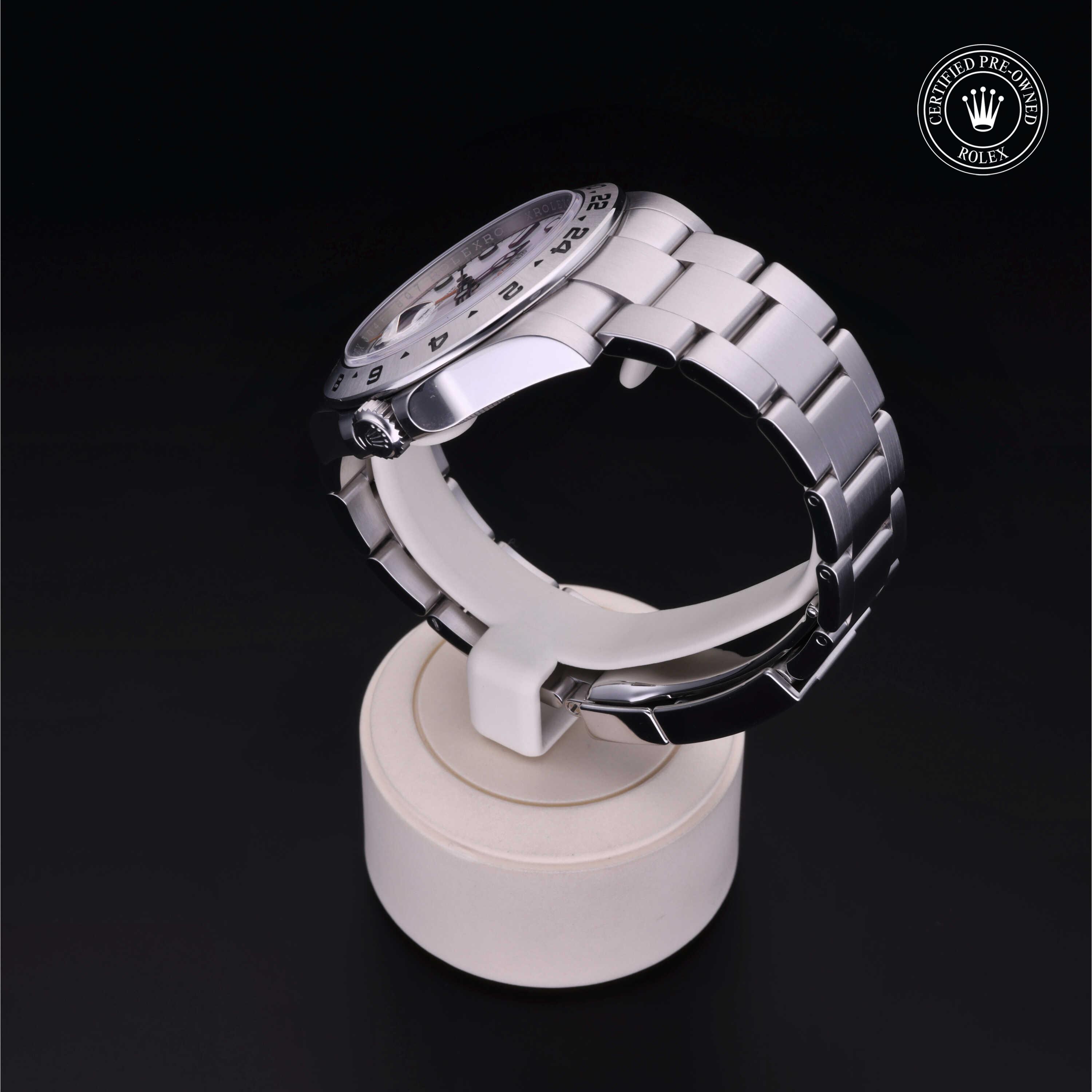Rolex Explorer II in Steel M216570-0001 at Heller Jewelers