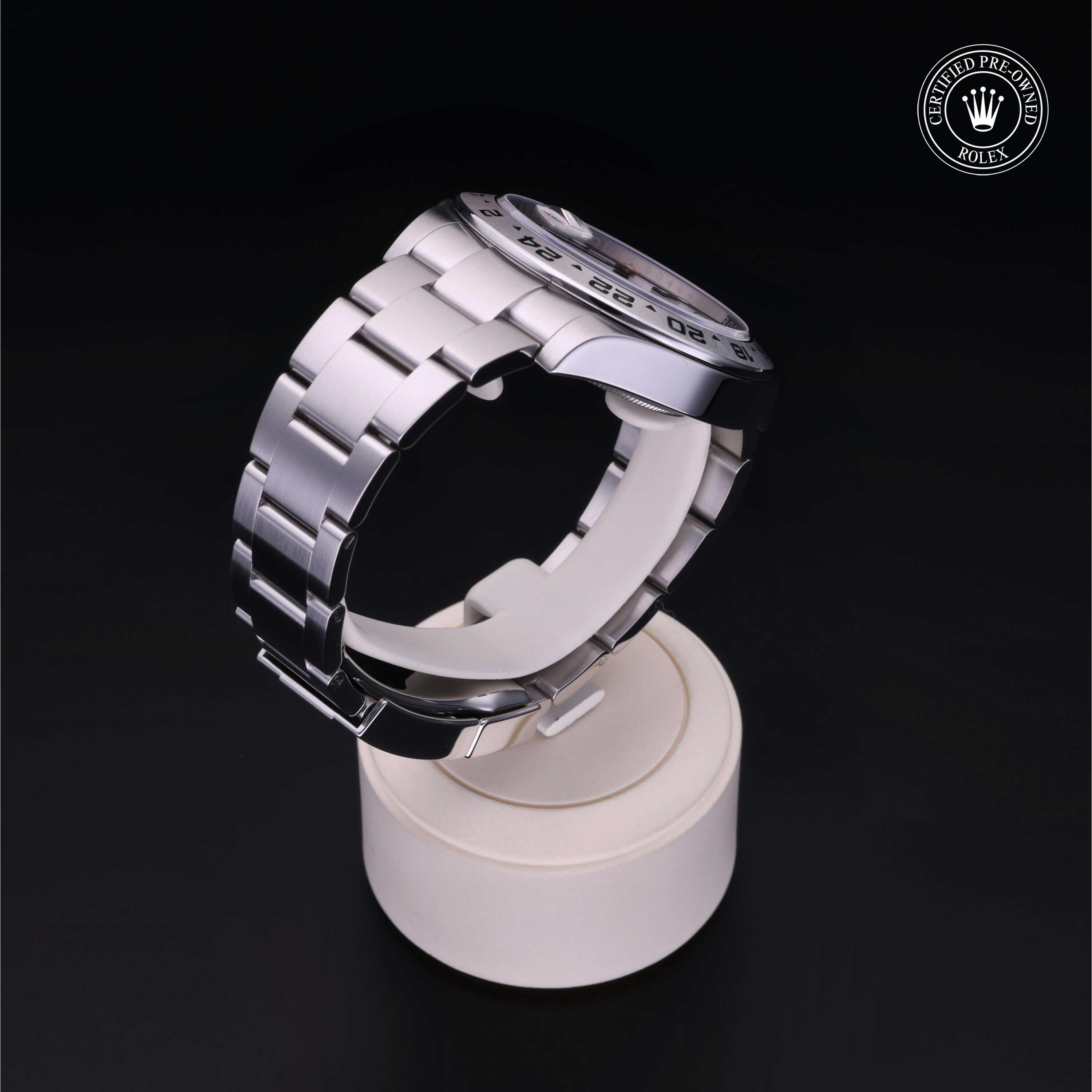 Rolex Explorer II in Steel M216570-0001 at Heller Jewelers