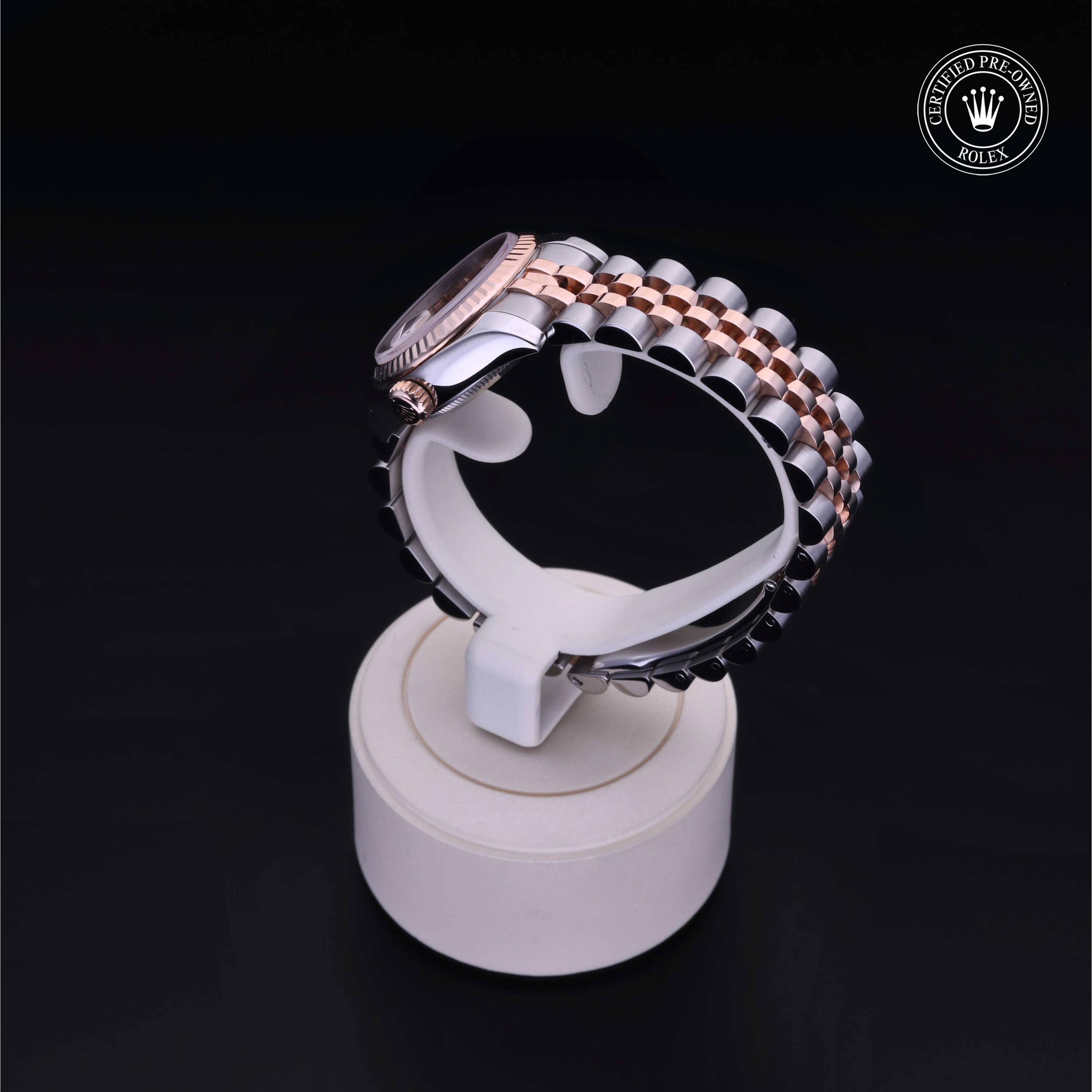 Rolex Lady-Datejust in Rolesor 18 Carat Red M179171-0018 at Heller Jewelers