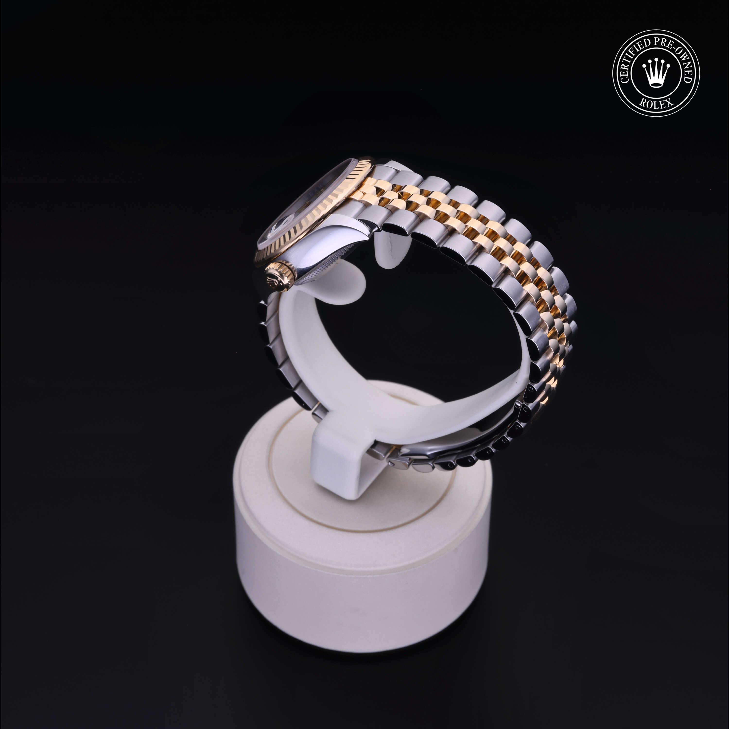 Rolex Lady-Datejust in Rolesor 18 Carat Yellow M279173-0013 at Heller Jewelers
