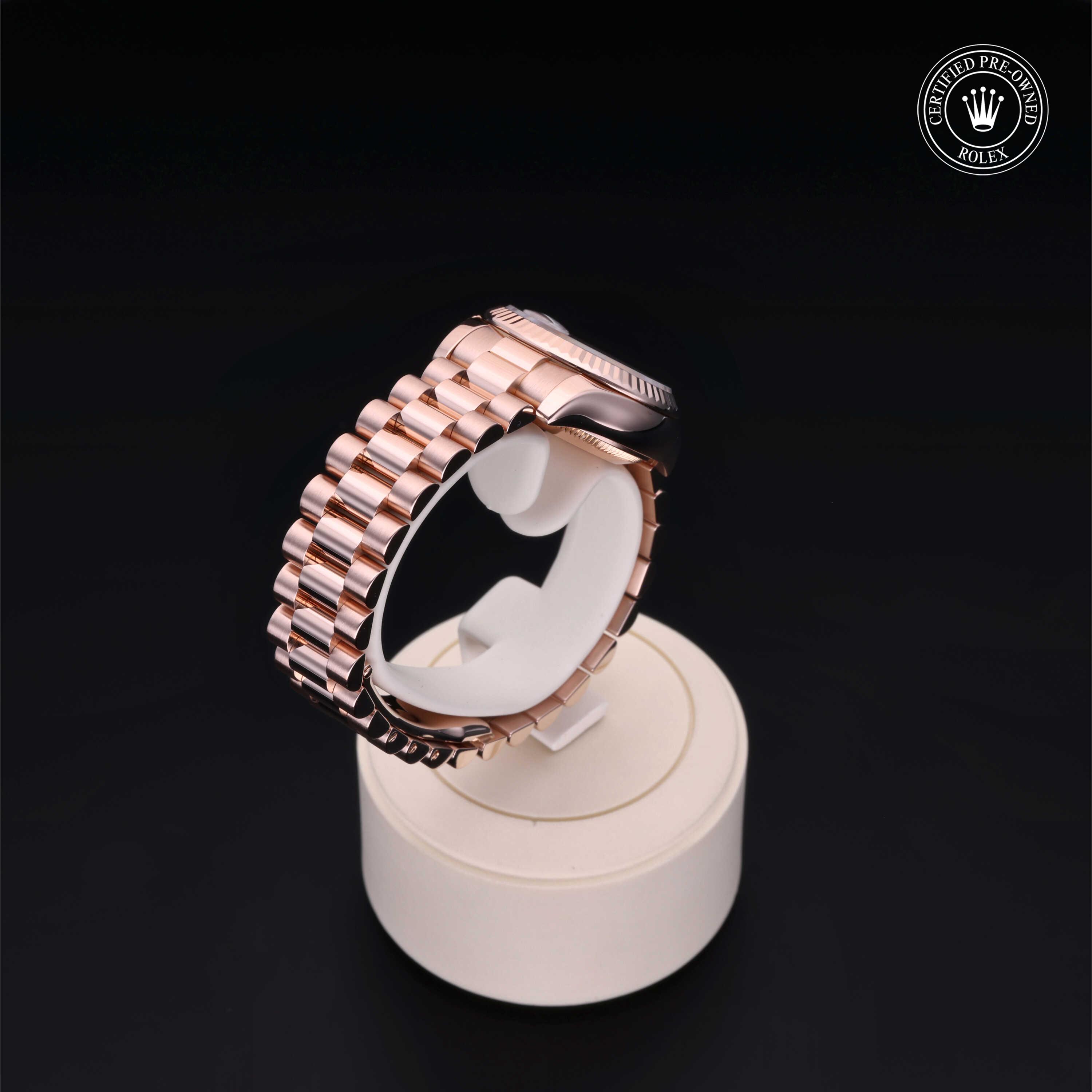 Rolex Lady-Datejust in Gold 18 Carat Red M179175F-0008 at Heller Jewelers