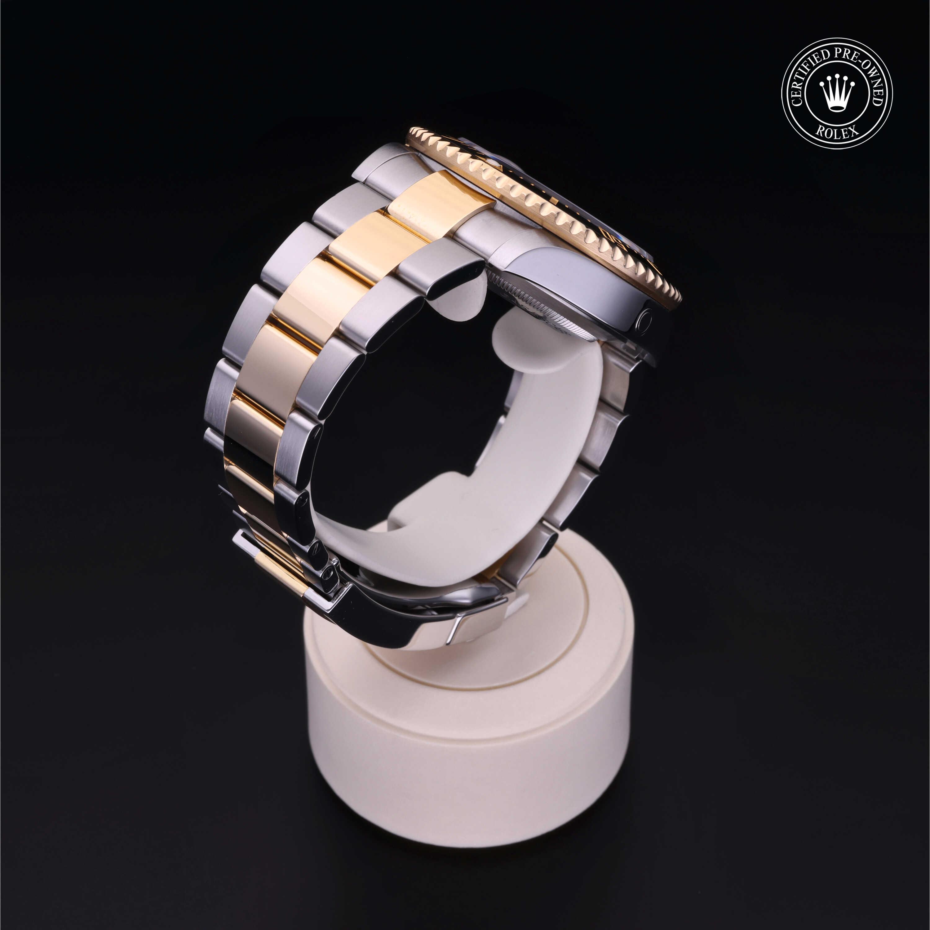 Rolex Sea-Dweller in Rolesor 18 Carat Yellow M126603-0001 at Heller Jewelers