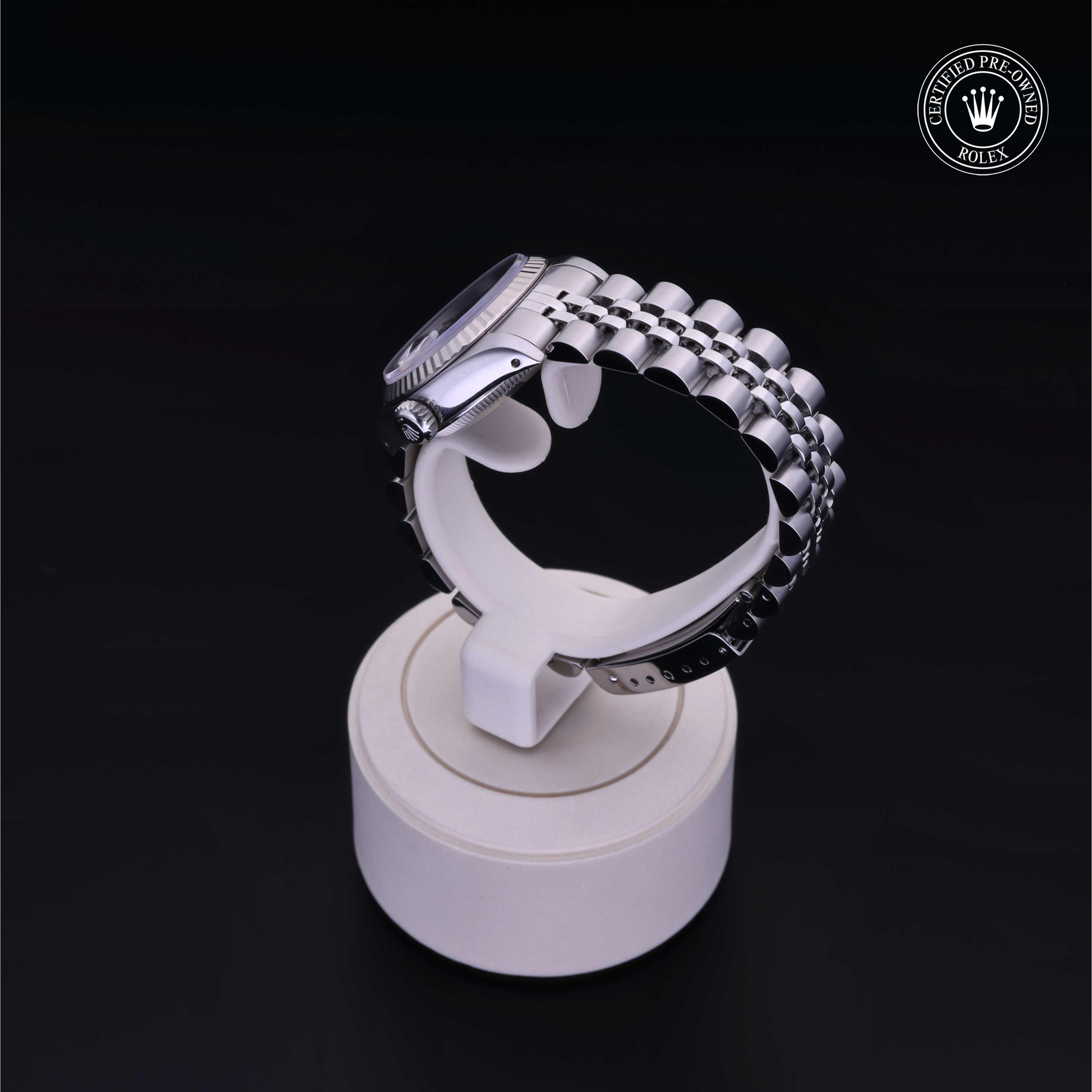 Rolex Lady-Datejust in Rolesor 18 Carat White M69174-0003 at Heller Jewelers