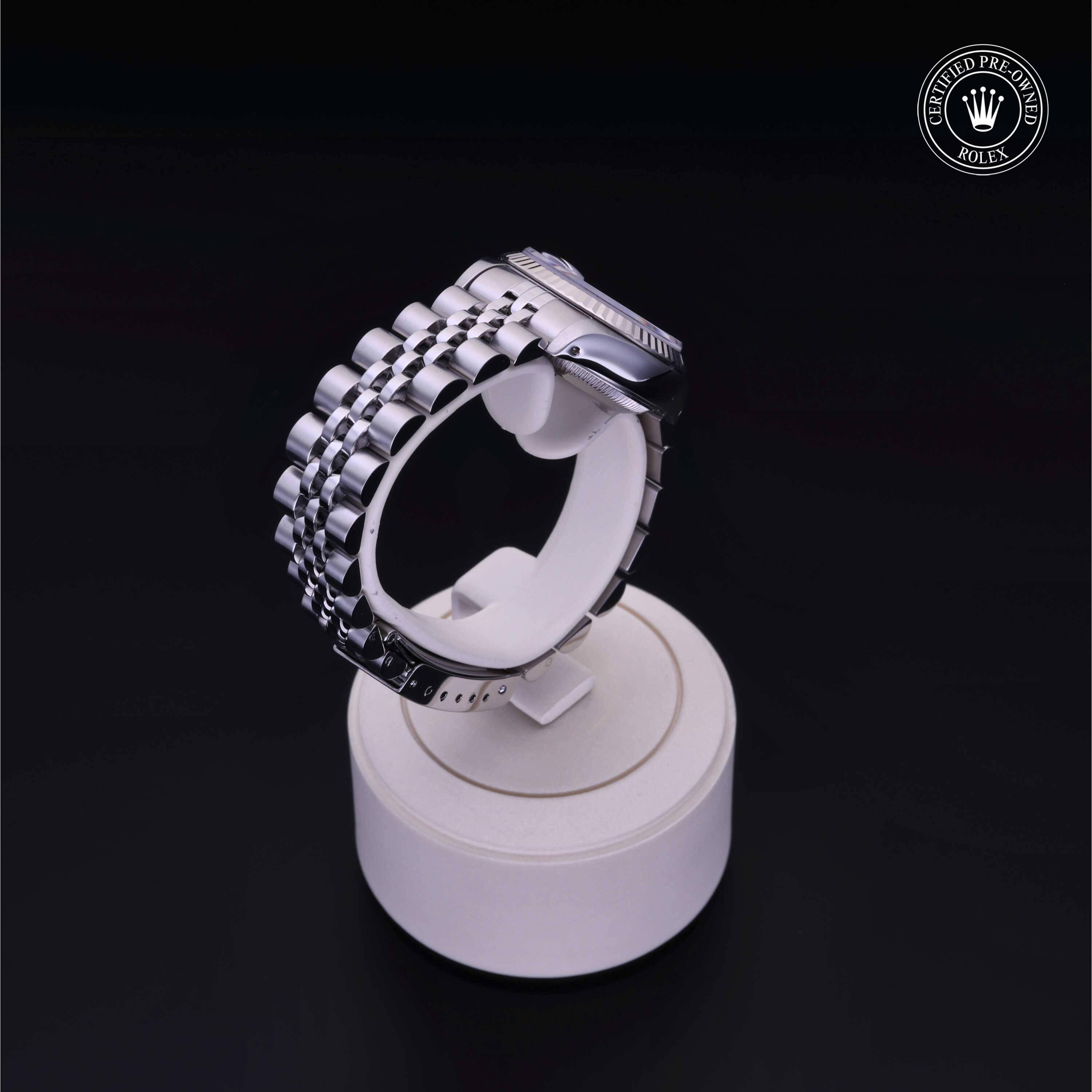 Rolex Lady-Datejust in Rolesor 18 Carat White M69174-0003 at Heller Jewelers