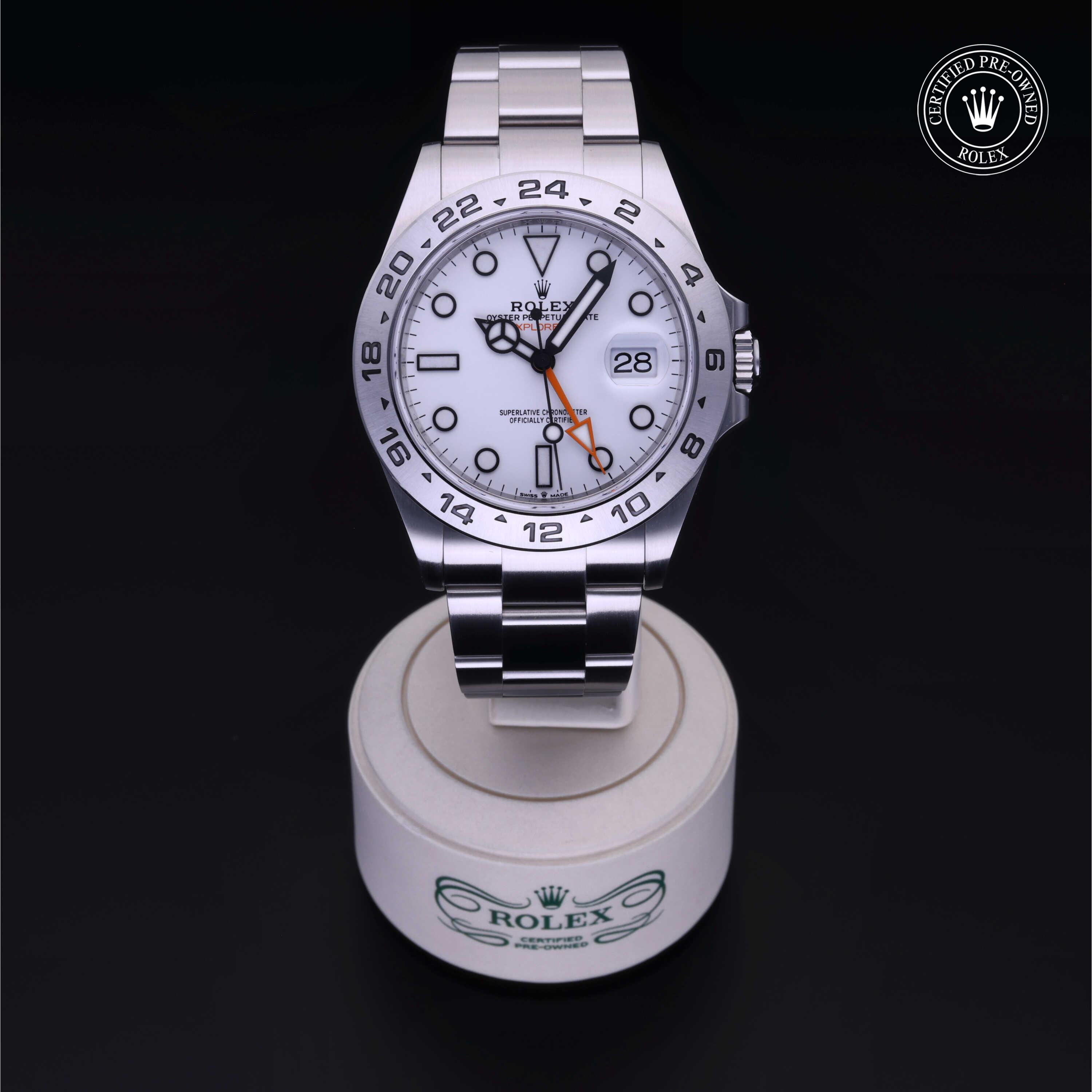 Rolex Explorer II in Steel M226570-0001 at Heller Jewelers