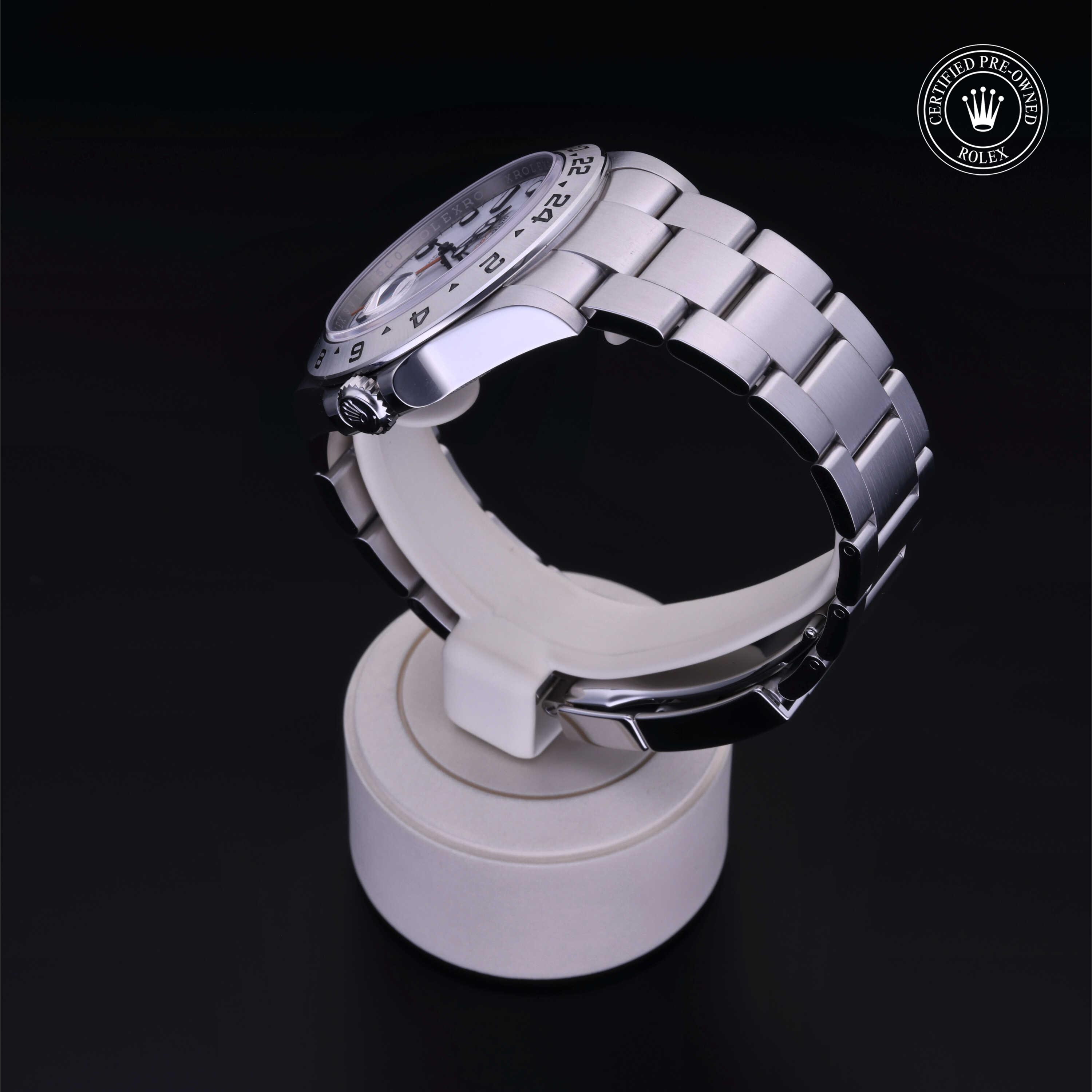 Rolex Explorer II in Steel M226570-0001 at Heller Jewelers
