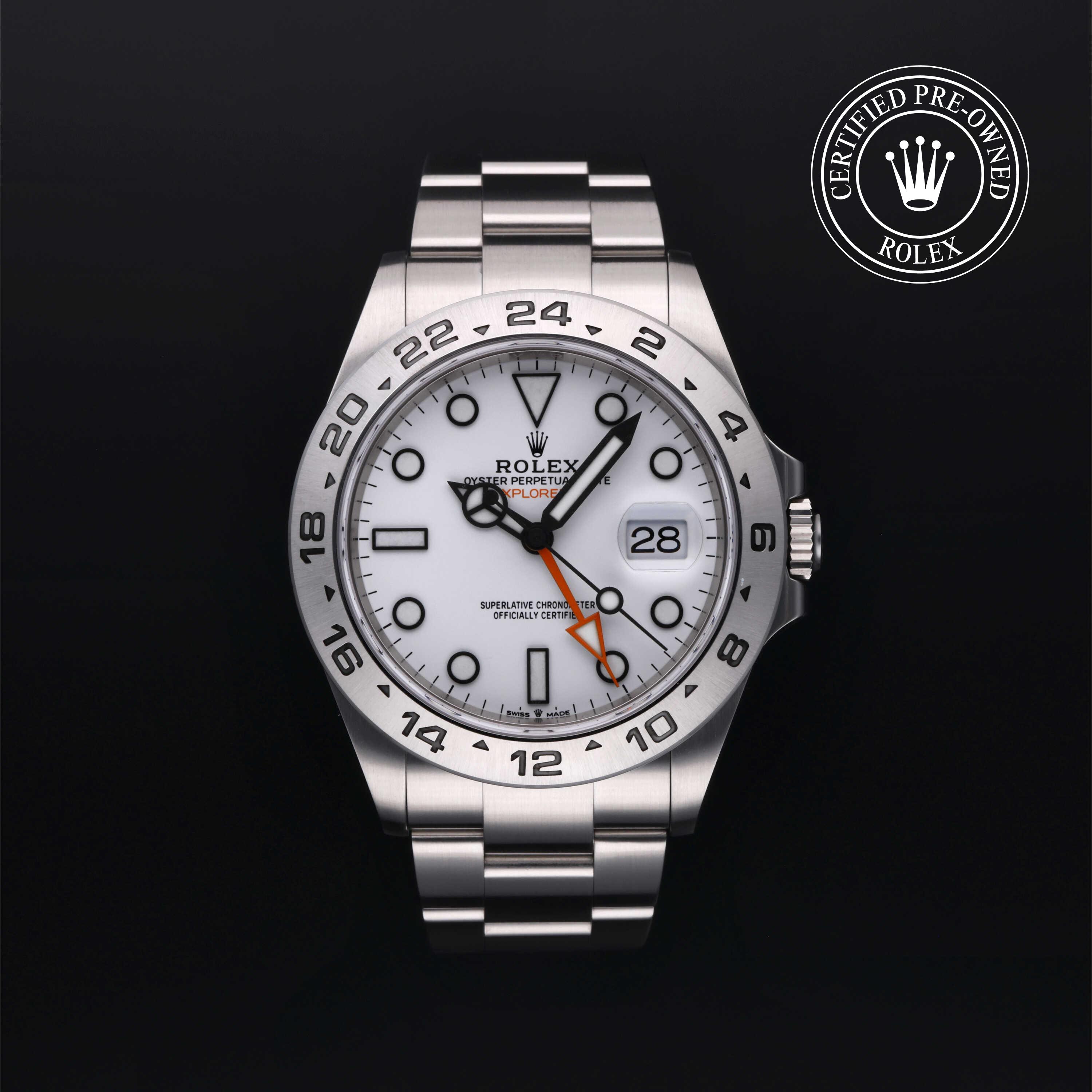 Rolex Explorer II in Steel M226570-0001 at Heller Jewelers