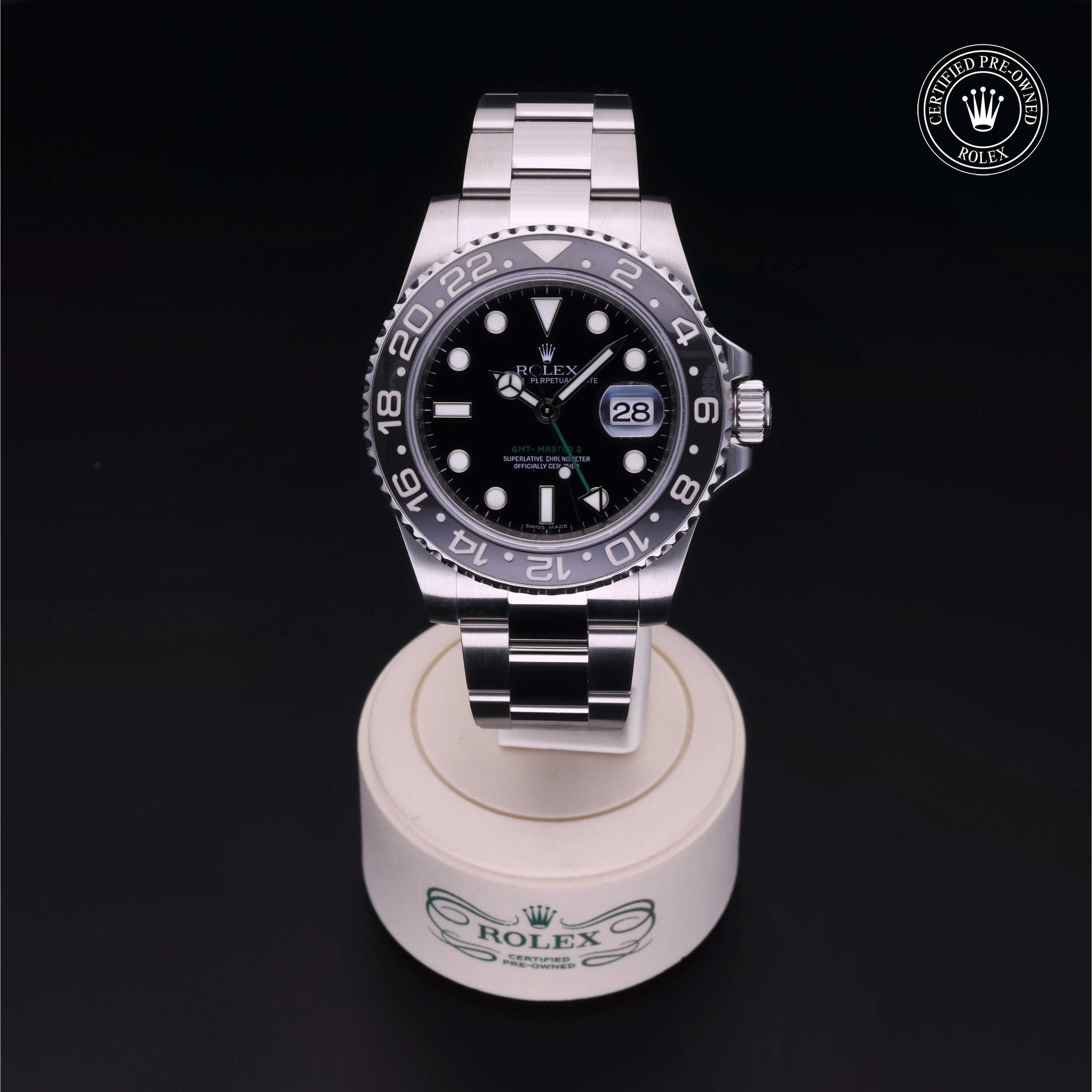 Rolex GMT-Master II in Steel M116710LN-0001 at Heller Jewelers