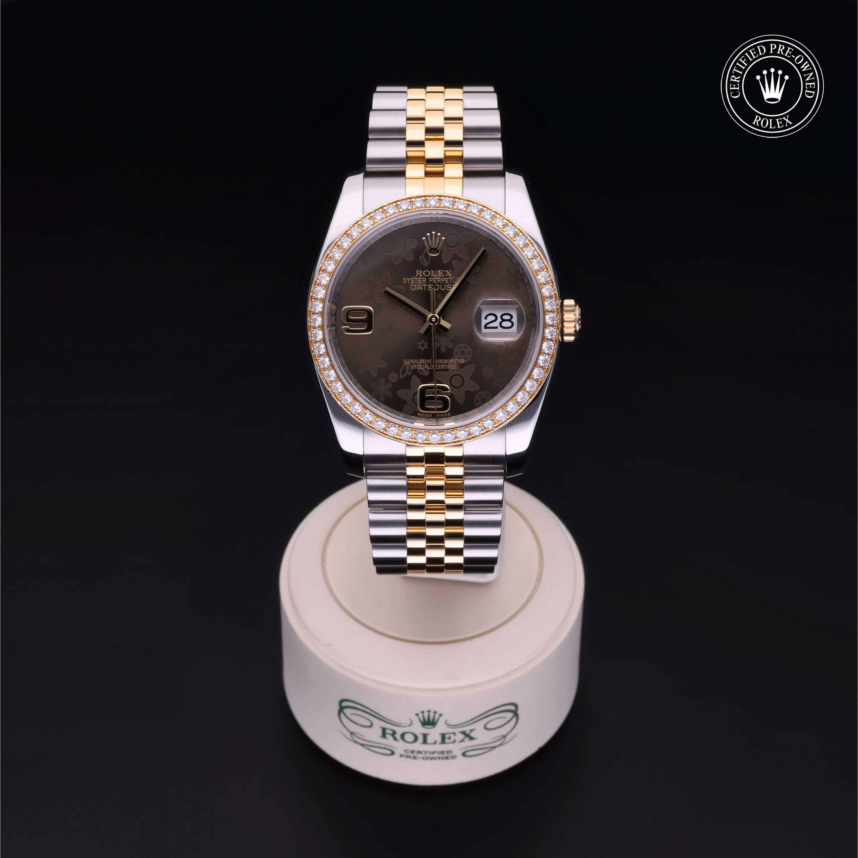 Rolex Datejust in Rolesor 18 Carat Yellow M116243-0010 at Heller Jewelers