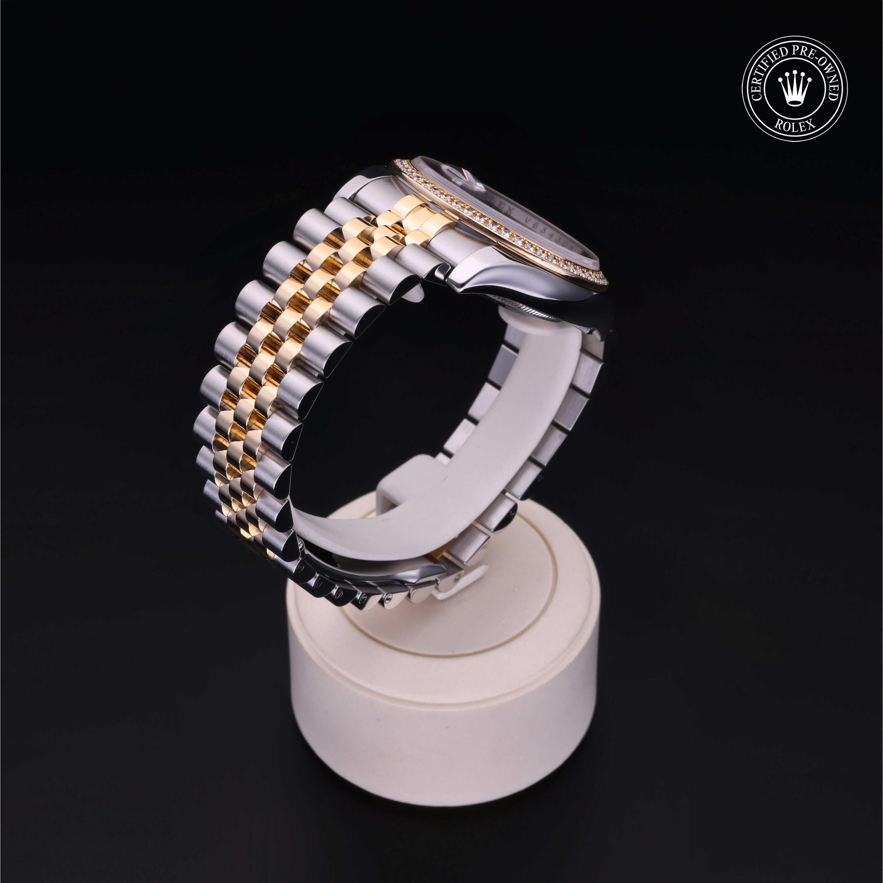 Rolex Datejust in Rolesor 18 Carat Yellow M116243-0010 at Heller Jewelers