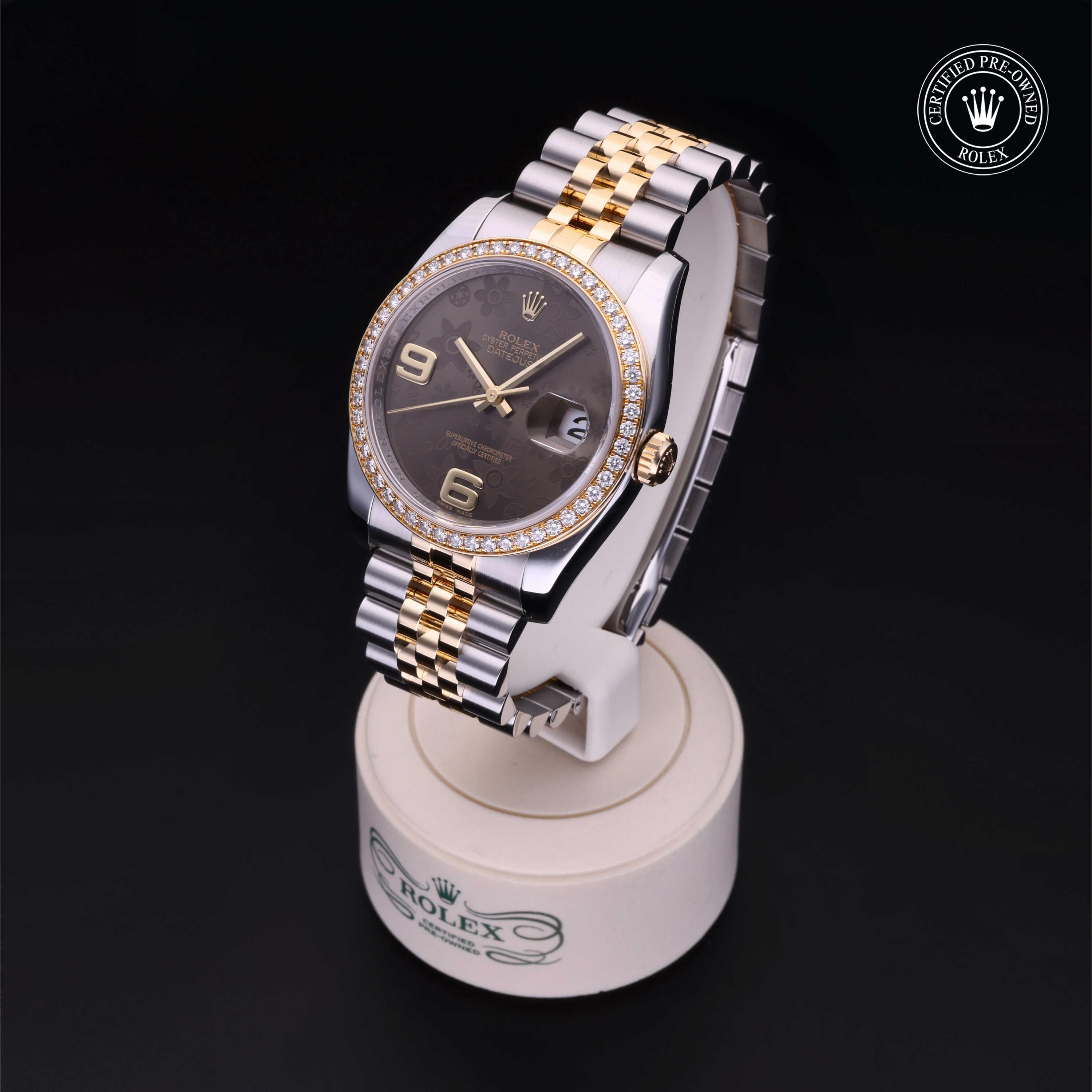 Rolex Datejust in Rolesor 18 Carat Yellow M116243-0010 at Heller Jewelers