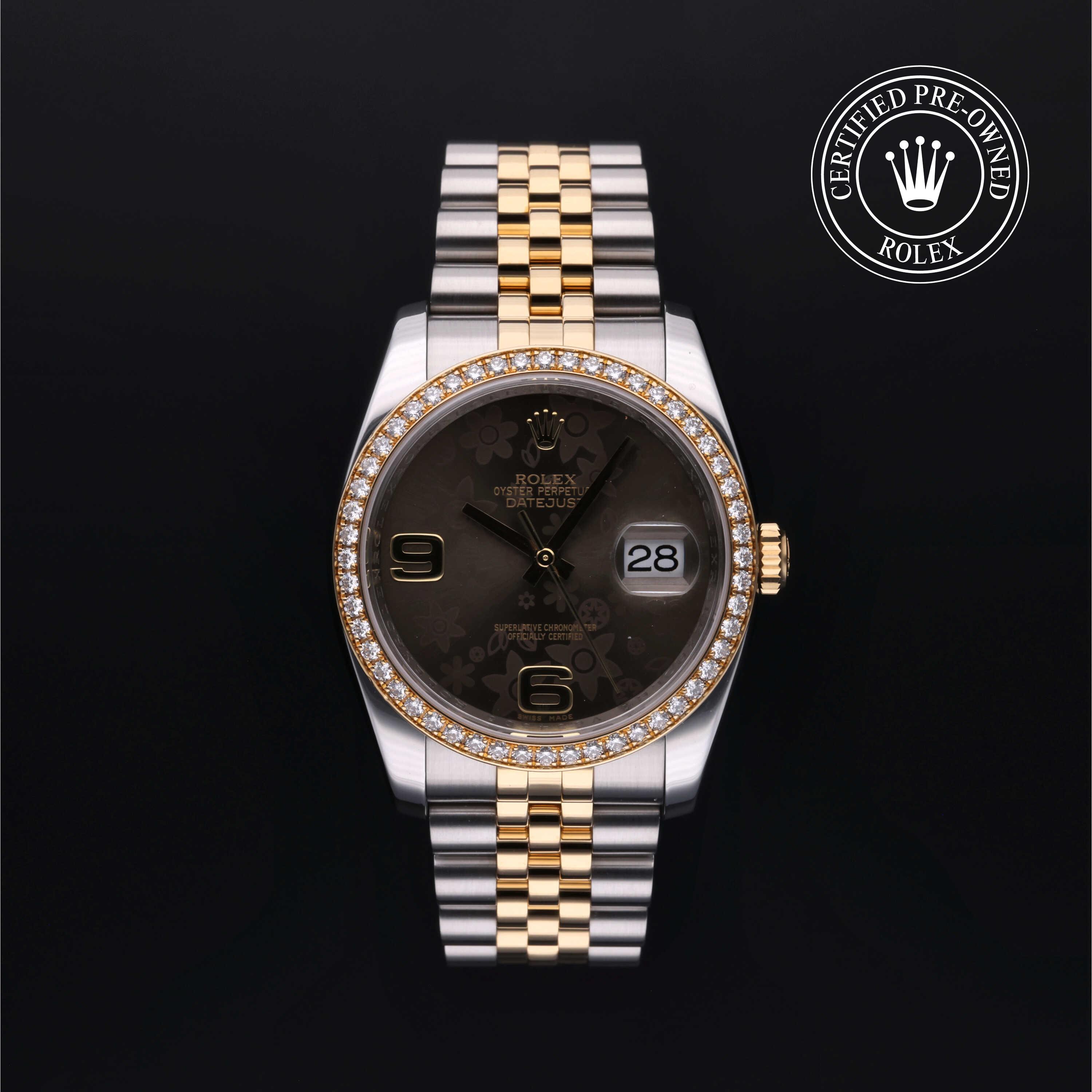 Rolex Datejust in Rolesor 18 Carat Yellow M116243-0010 at Heller Jewelers