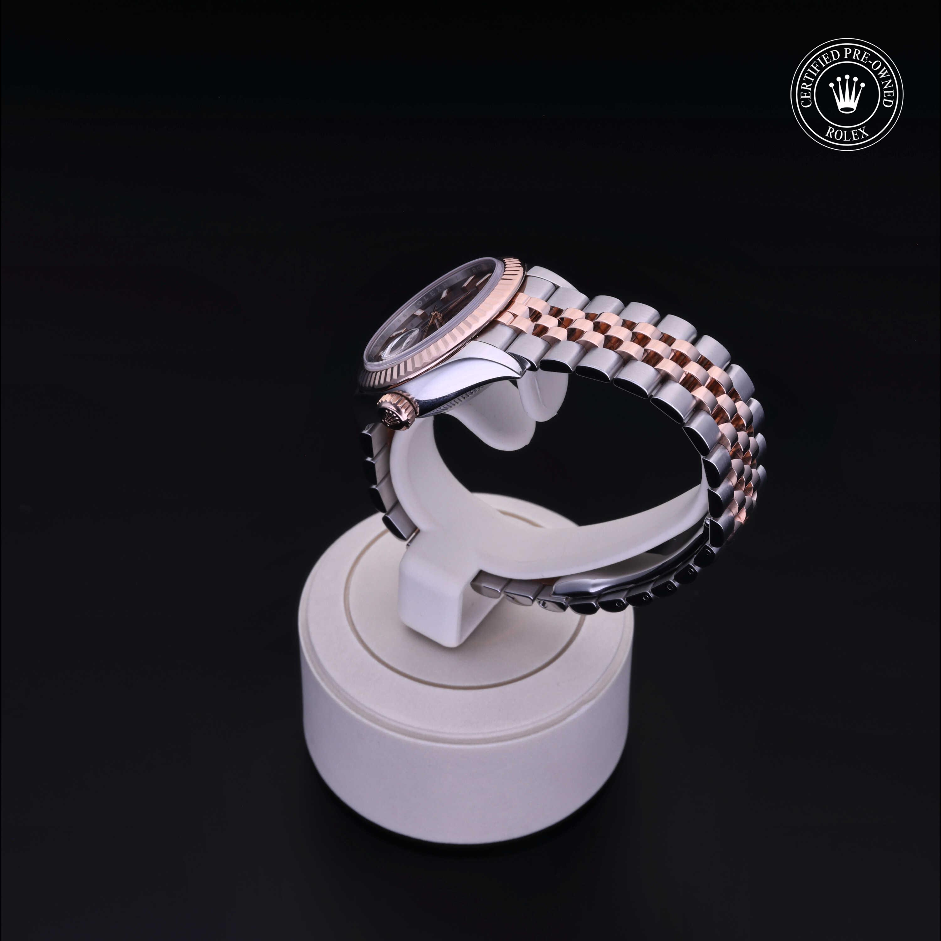 Rolex Lady-Datejust in Rolesor 18 Carat Red M279171-0017 at Heller Jewelers