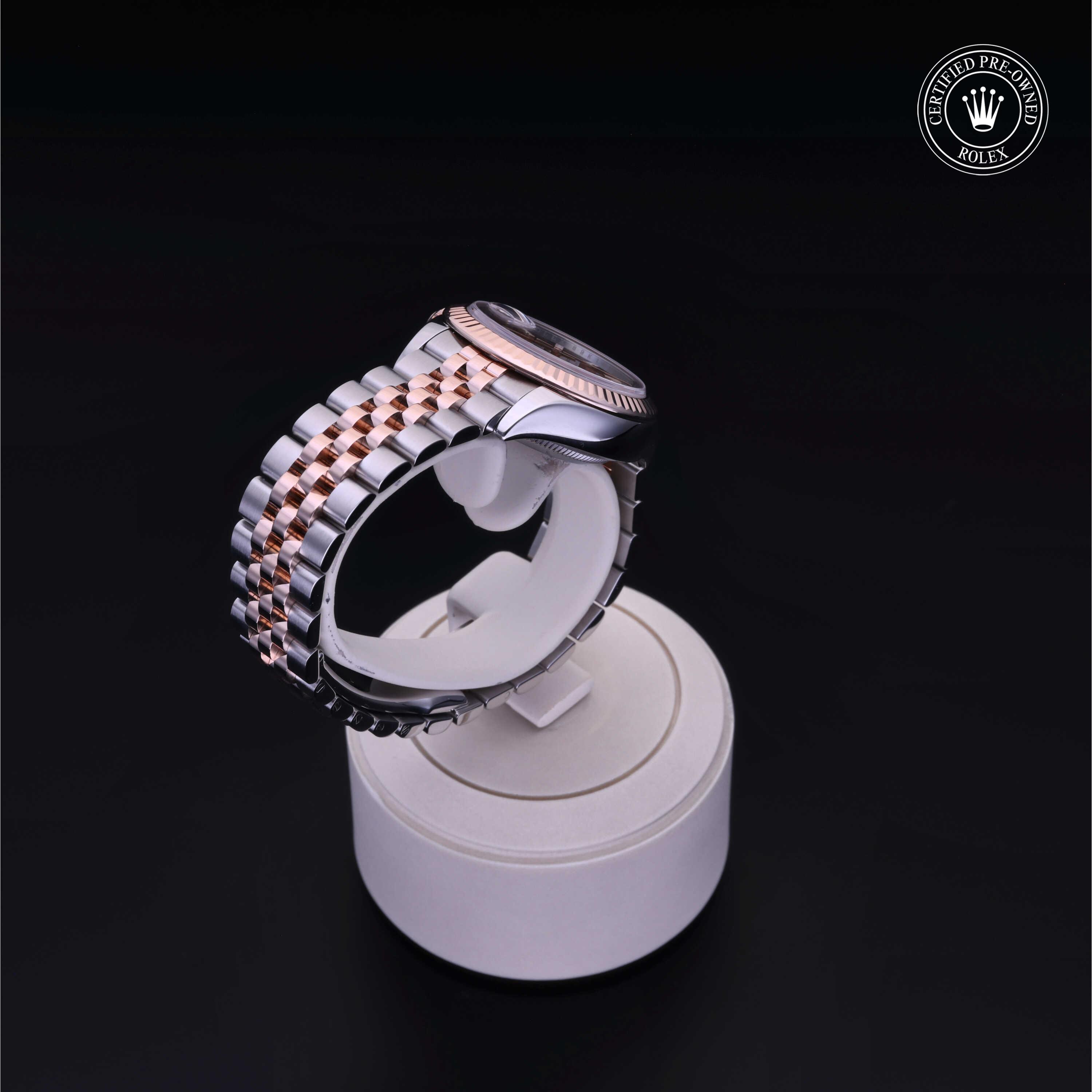 Rolex Lady-Datejust in Rolesor 18 Carat Red M279171-0017 at Heller Jewelers