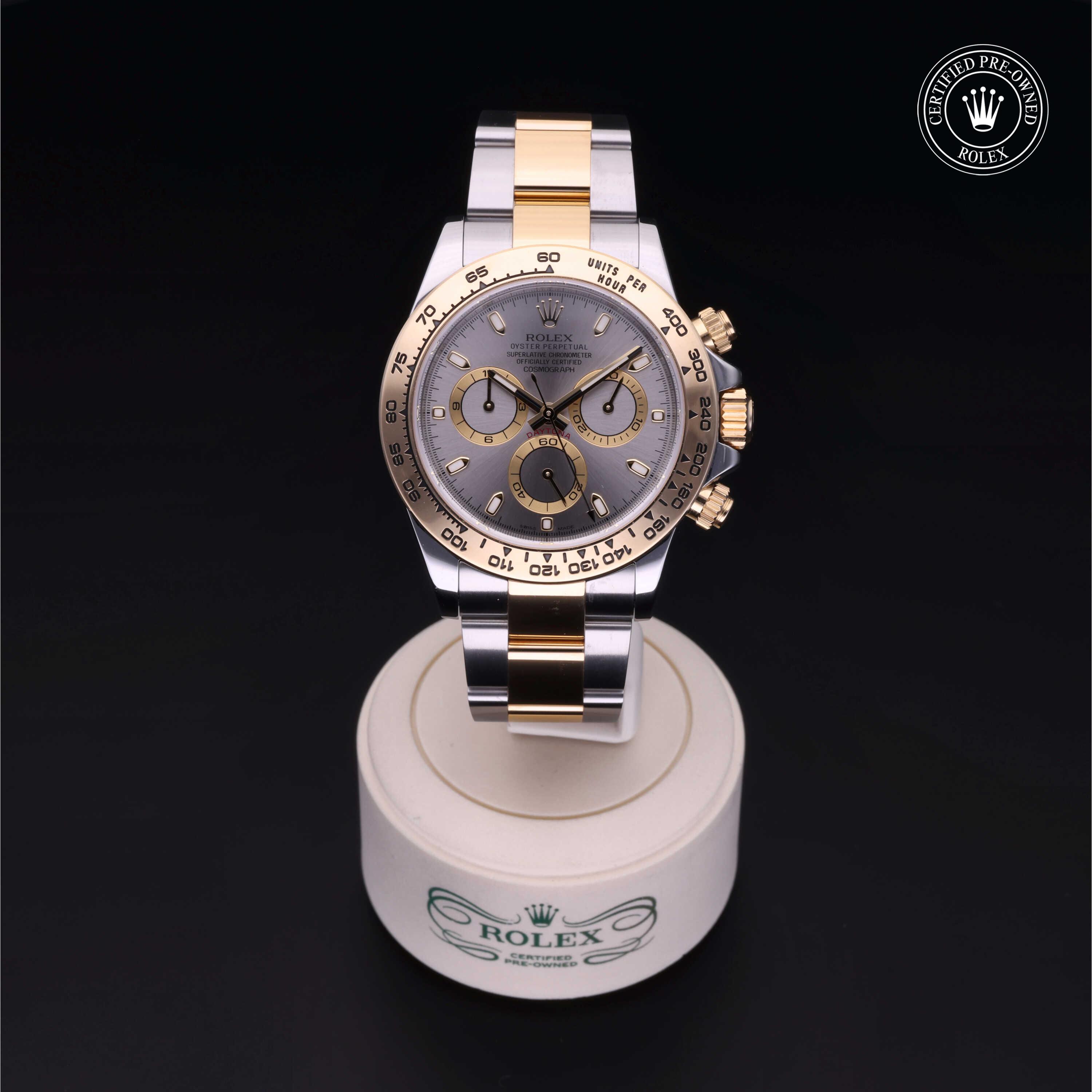 Rolex Cosmograph Daytona in Rolesor 18 Carat Yellow M116503-0002 at Heller Jewelers