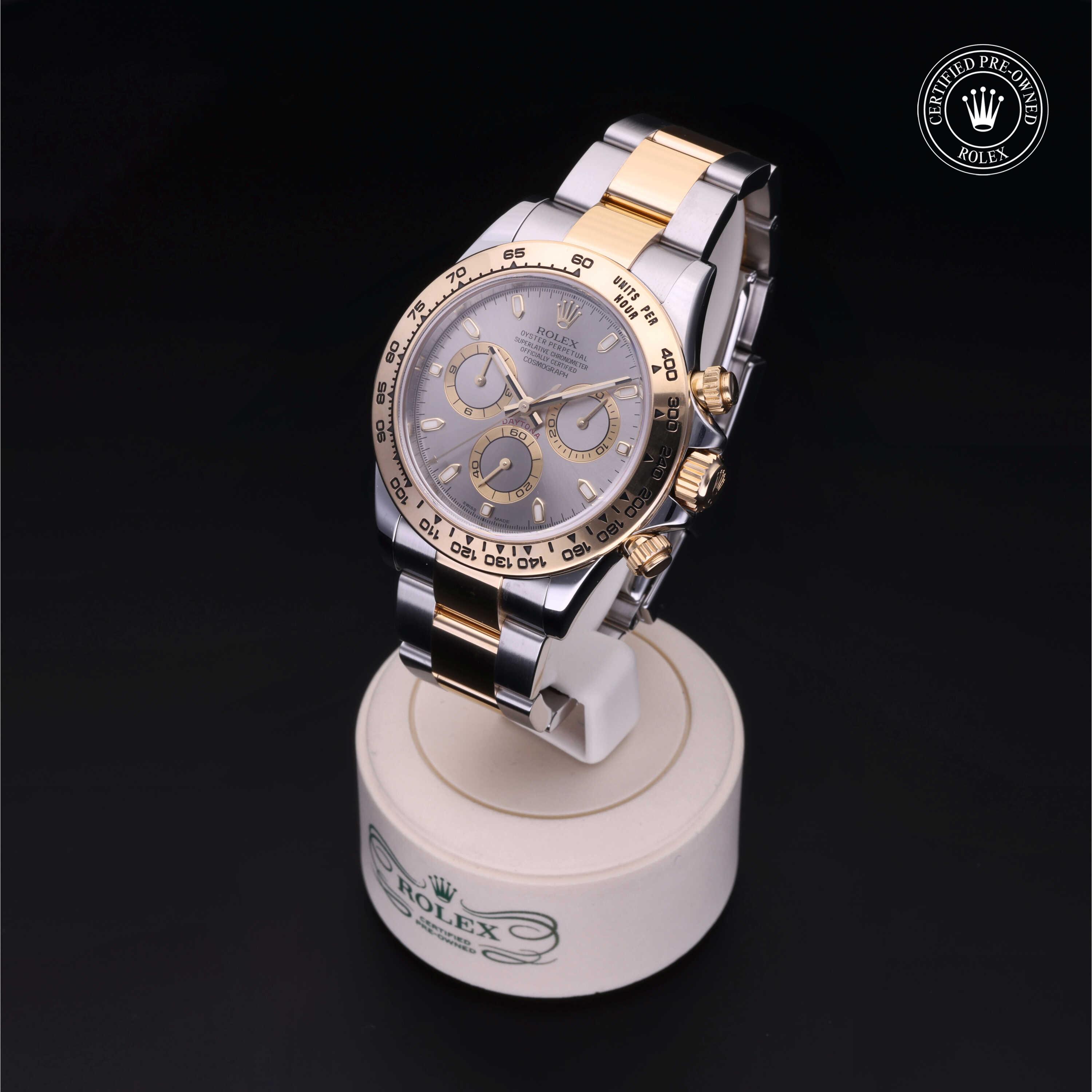 Rolex Cosmograph Daytona in Rolesor 18 Carat Yellow M116503-0002 at Heller Jewelers