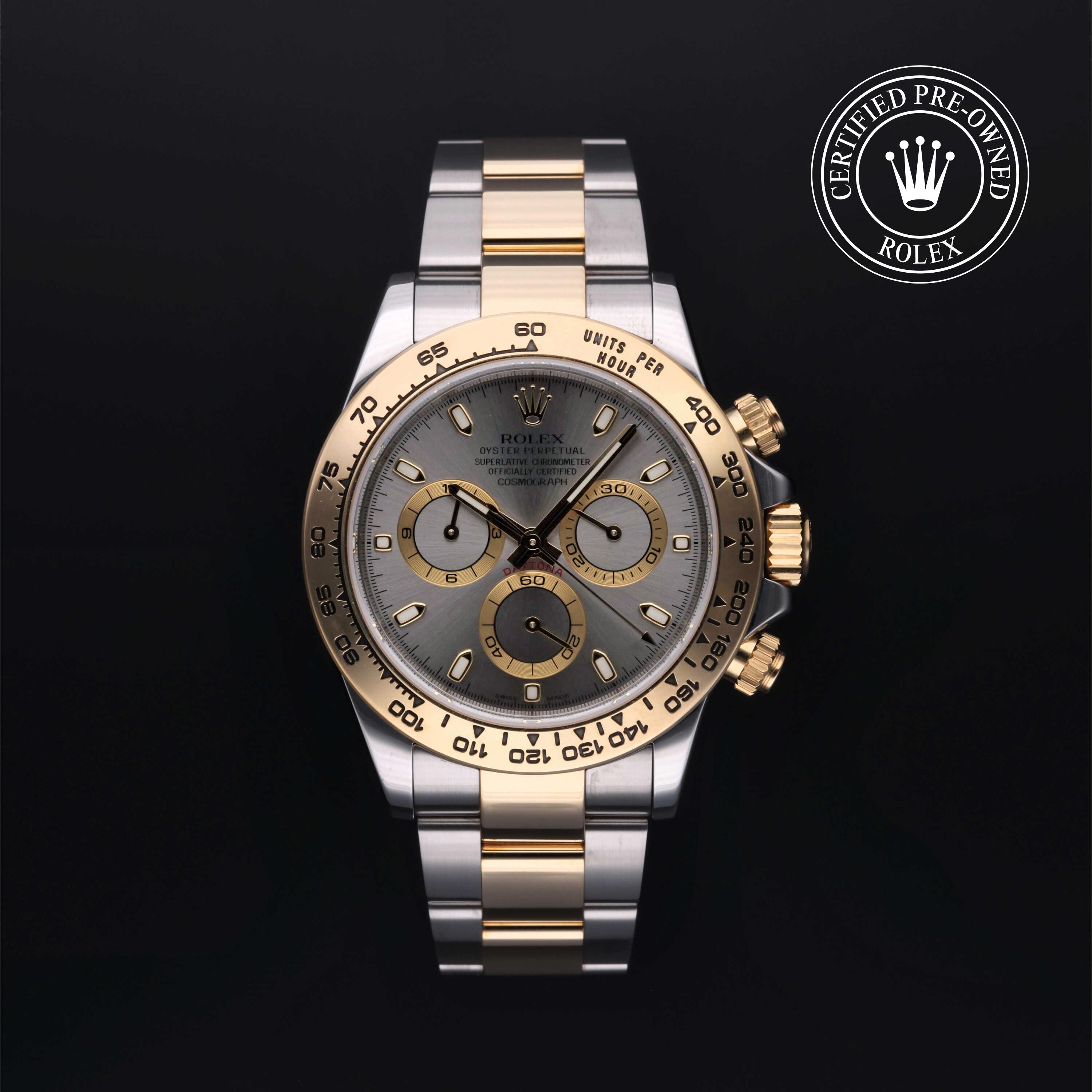 Rolex Cosmograph Daytona in Rolesor 18 Carat Yellow M116503-0002 at Heller Jewelers