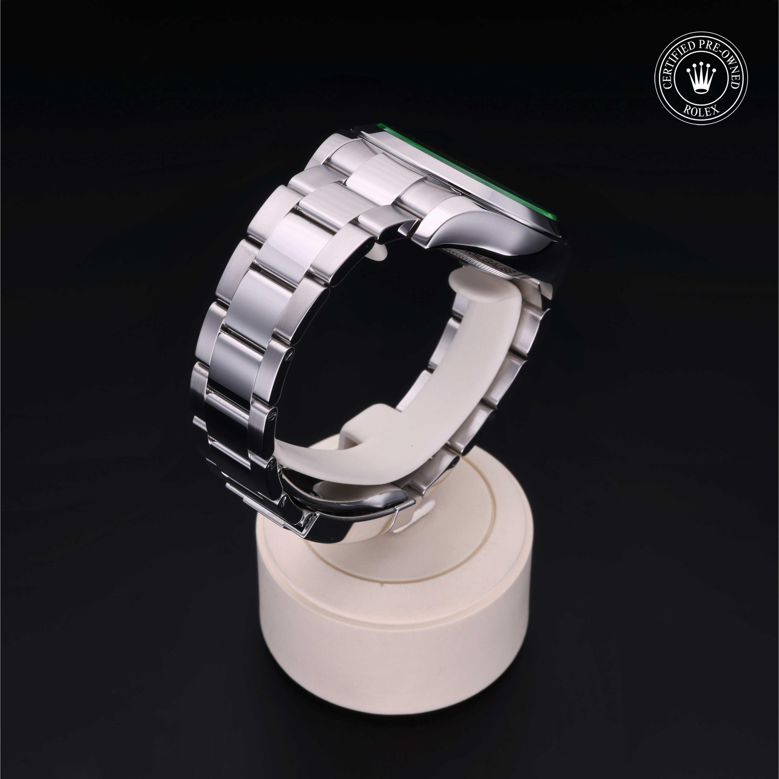 Rolex Milgauss in Steel M116400GV-0002 at Heller Jewelers