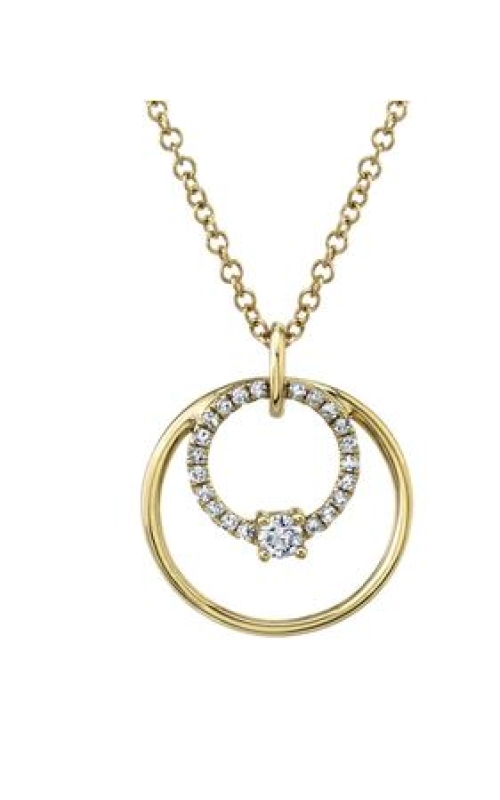 Diamond Circle Necklace