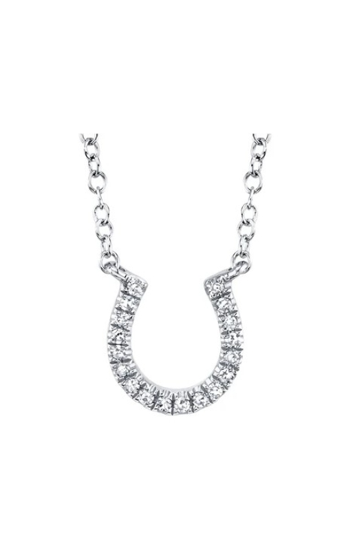 Diamond Horseshoe Necklace