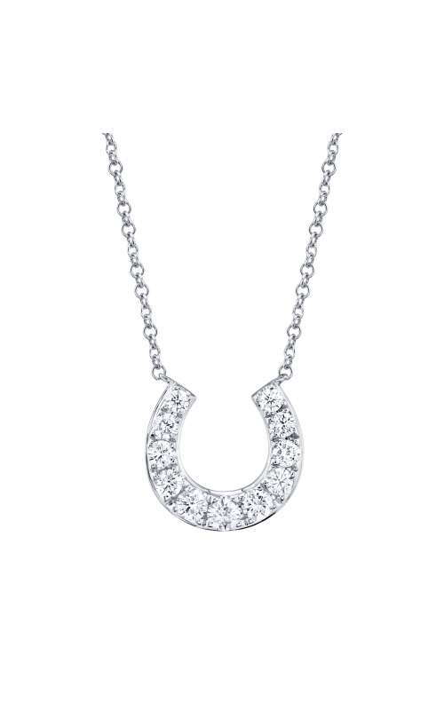 Diamond Horse Shoe Necklace