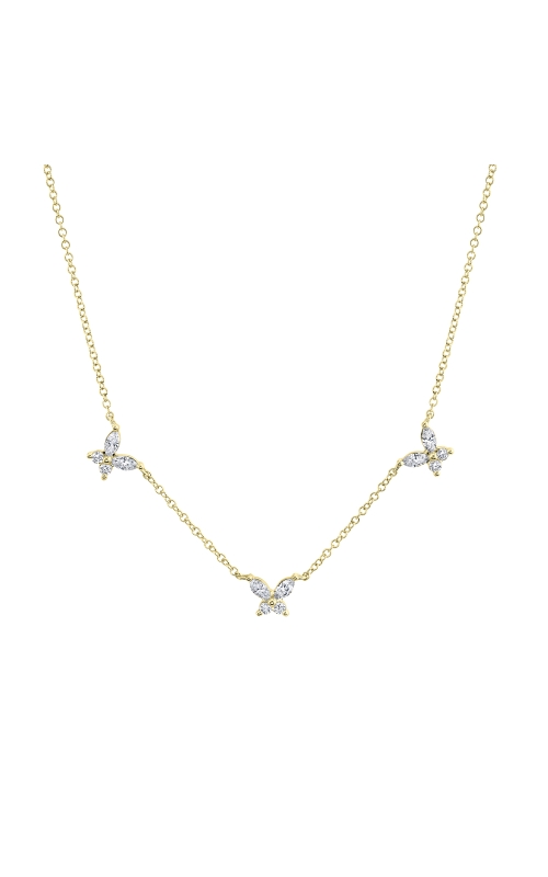 Diamond Butterfly Necklace