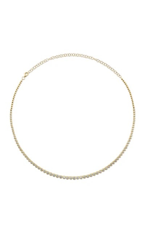 Diamond Bezel Tennis Necklace