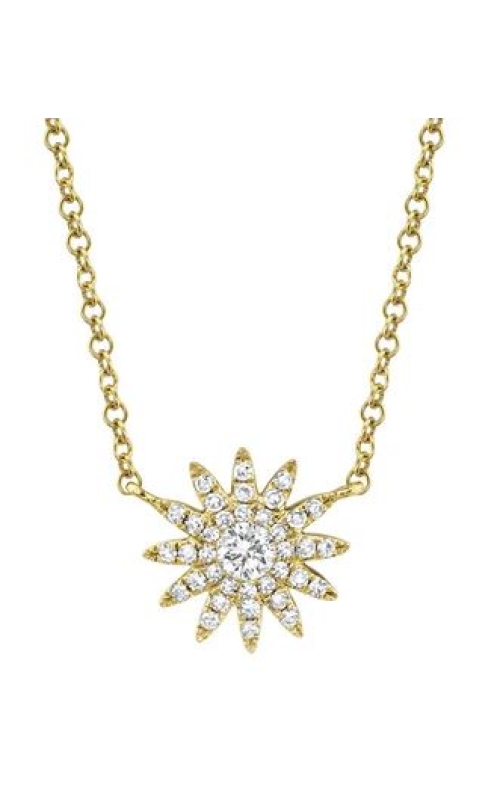 Diamond Starburst Necklace