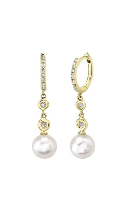 Diamond & Pearl Earrings