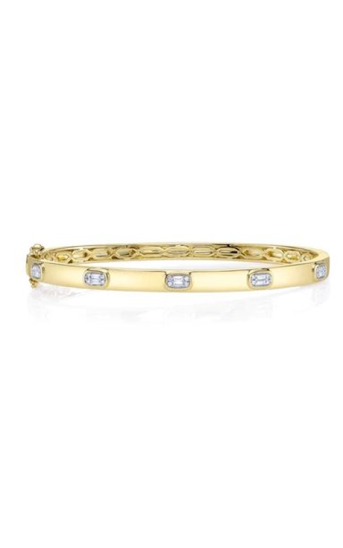 Diamond Baguette Bangle