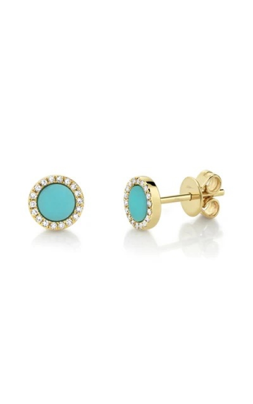 Diamond & Turquoise Earrings
