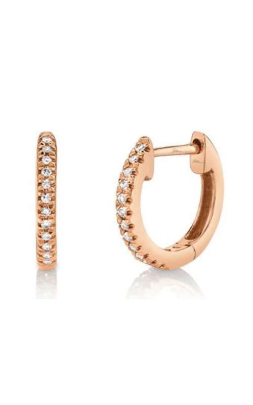 Diamond Huggie Earrings